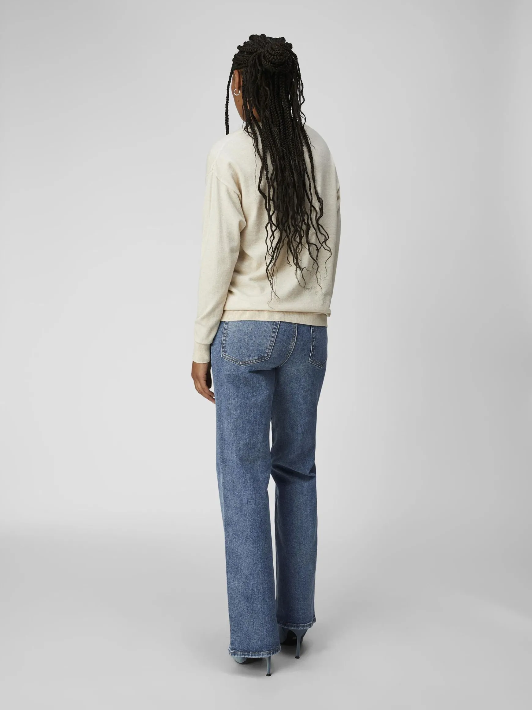 Dame OBJECT OBJTHESS STRIKTRØJE