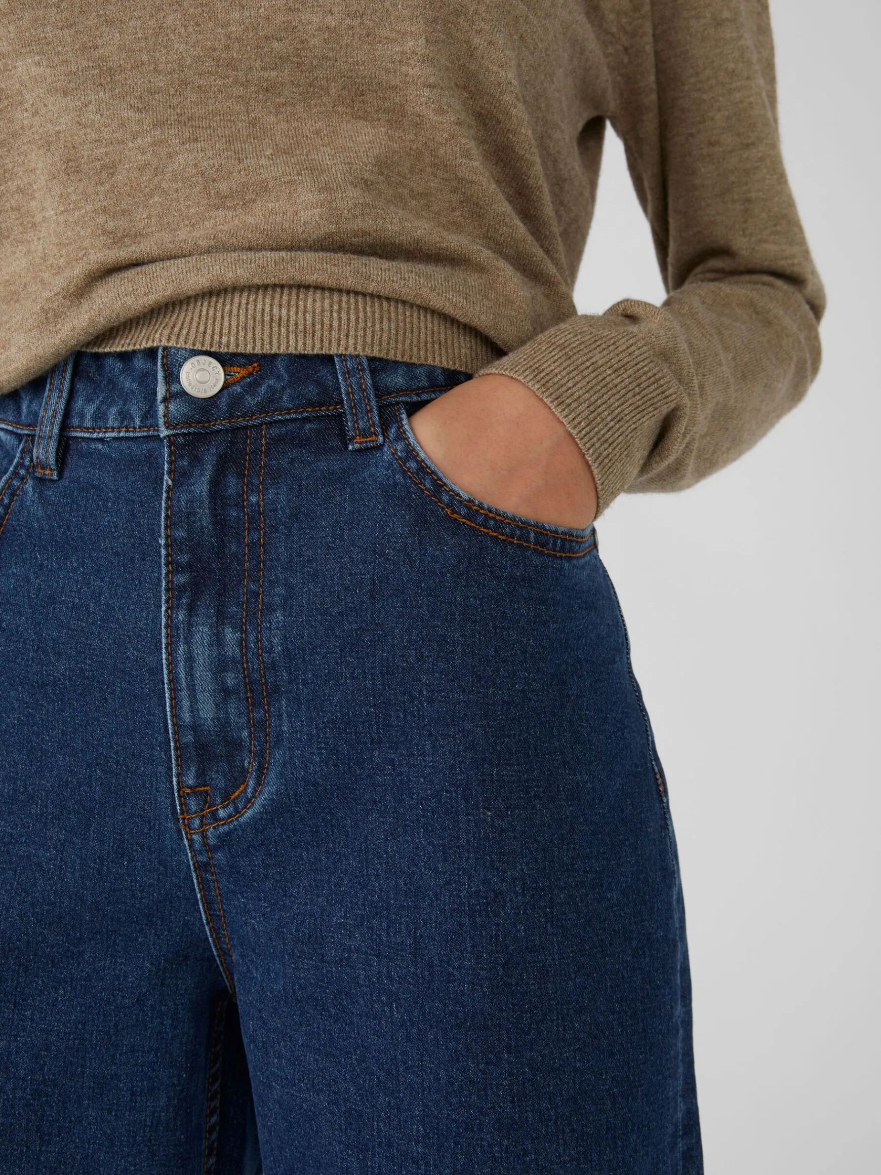 Dame OBJECT OBJTHESS STRIKTRØJE