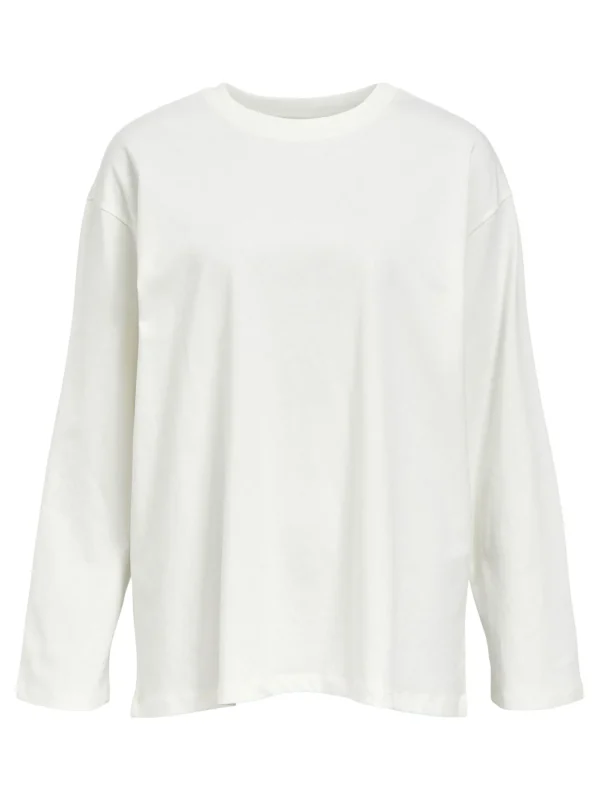 Dame OBJECT OVERSIZED LANGÆRMET T-SHIRT