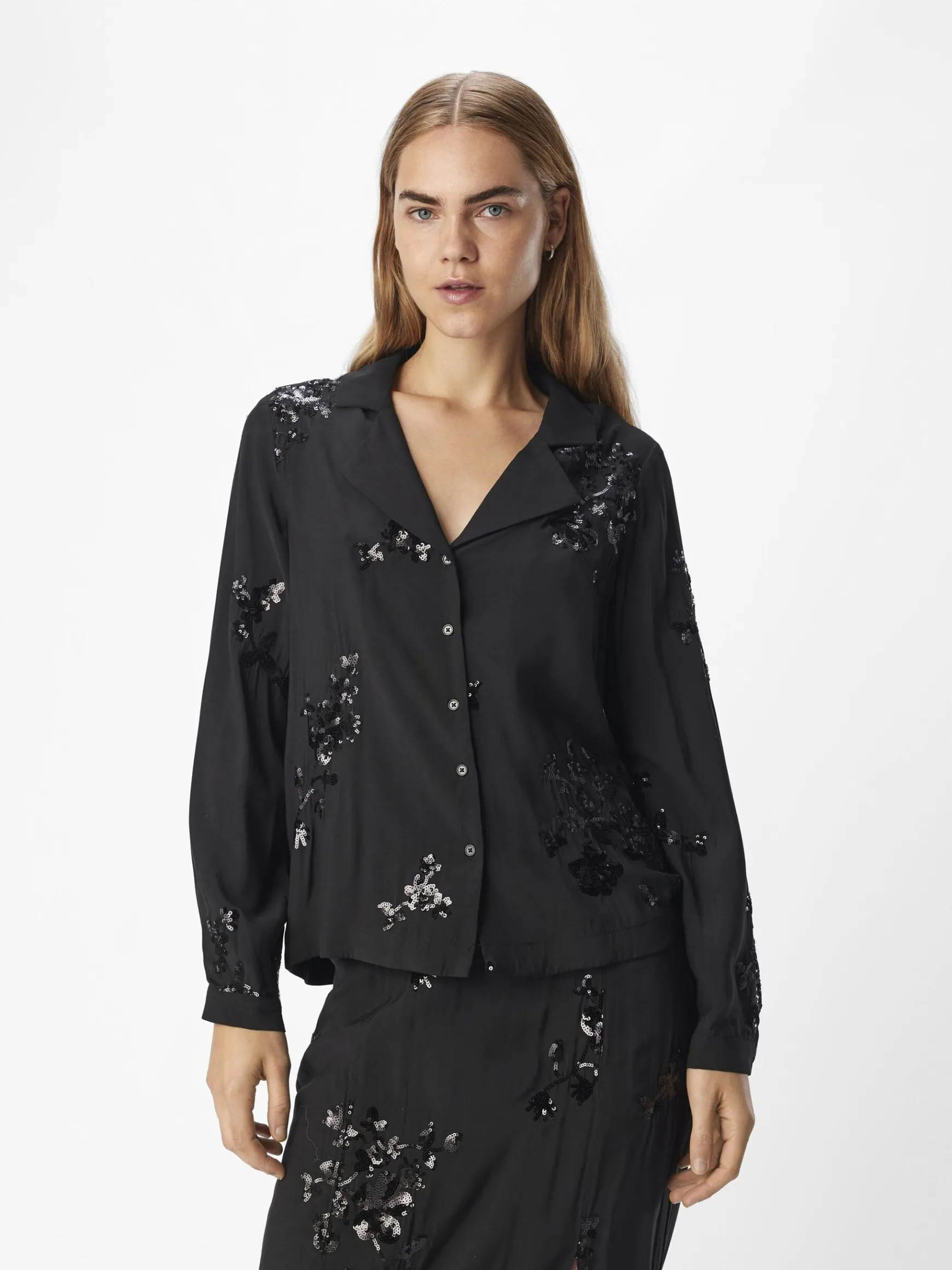Dame OBJECT PAILLET SKJORTE