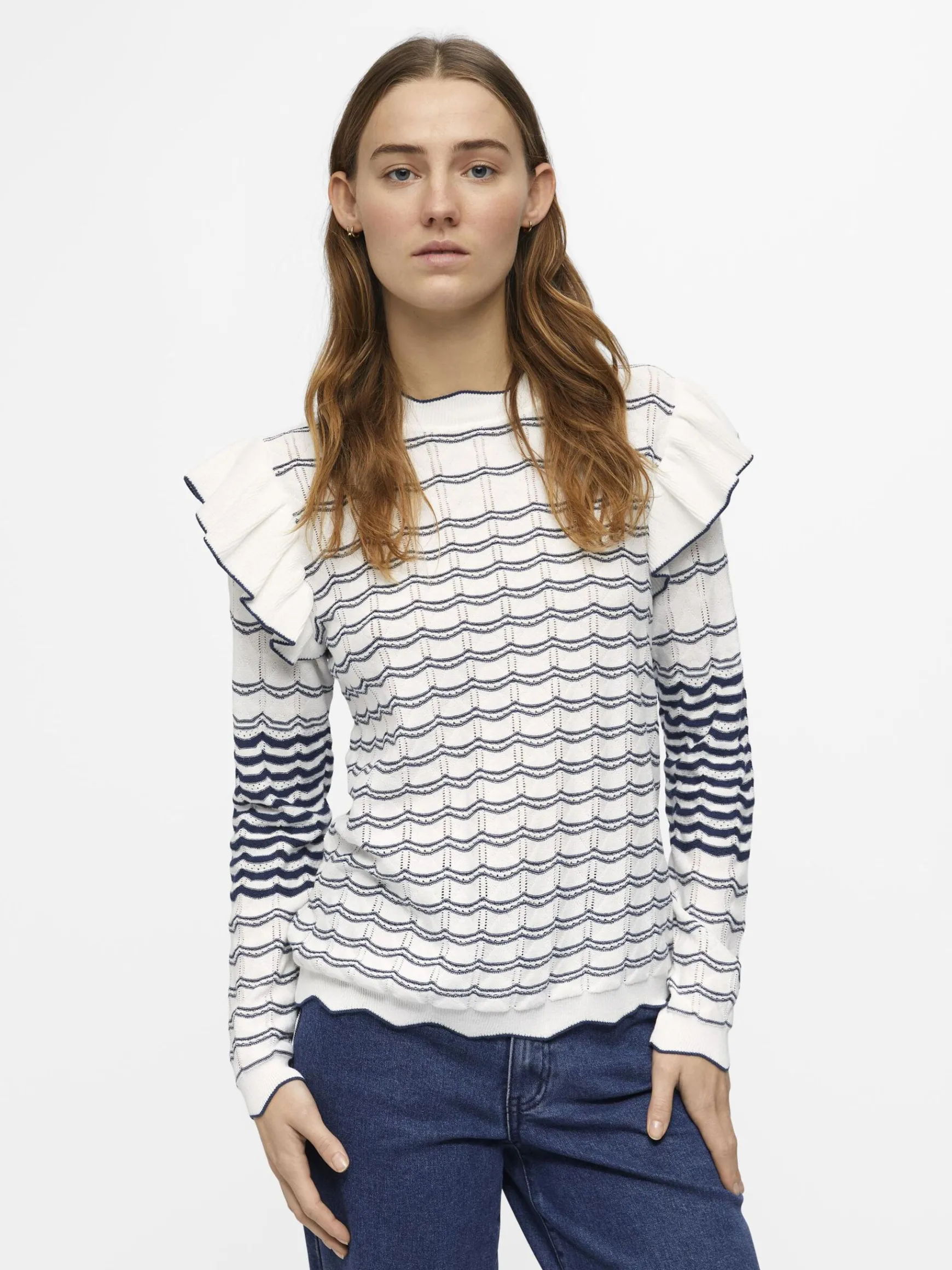 Dame OBJECT POINTELLE PULLOVER