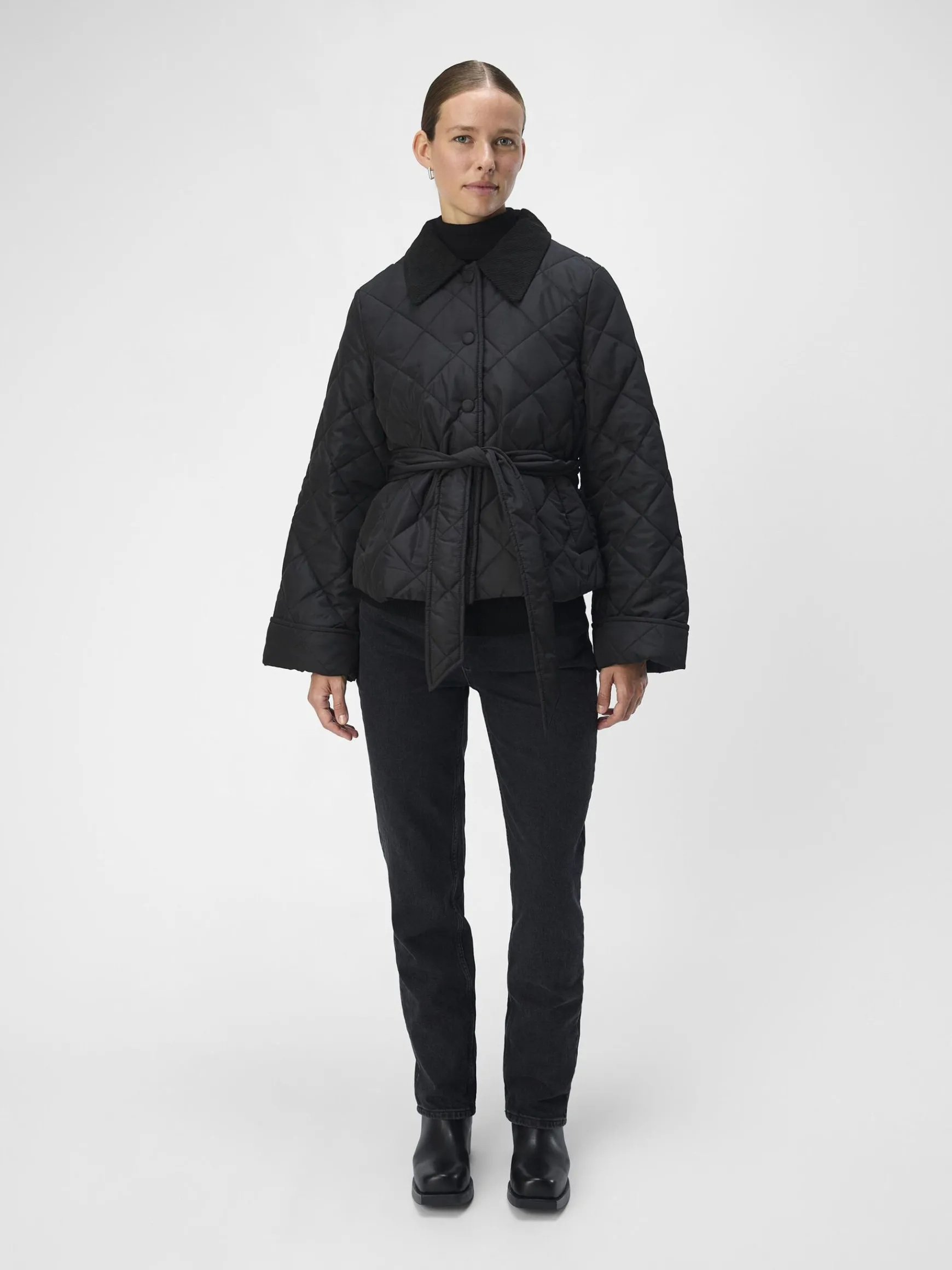 Dame OBJECT POLSTRET QUILTET JAKKE