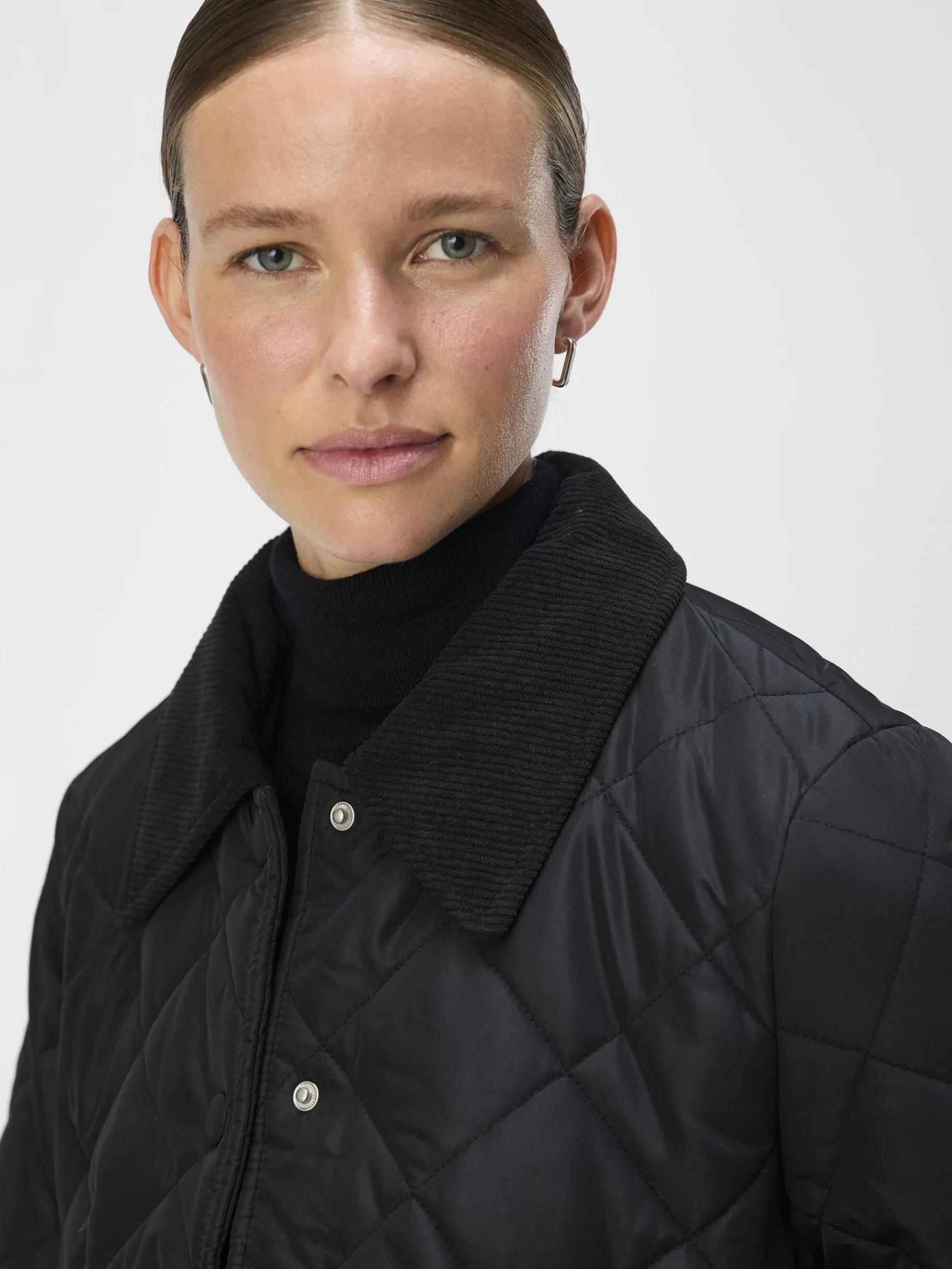 Dame OBJECT POLSTRET QUILTET JAKKE