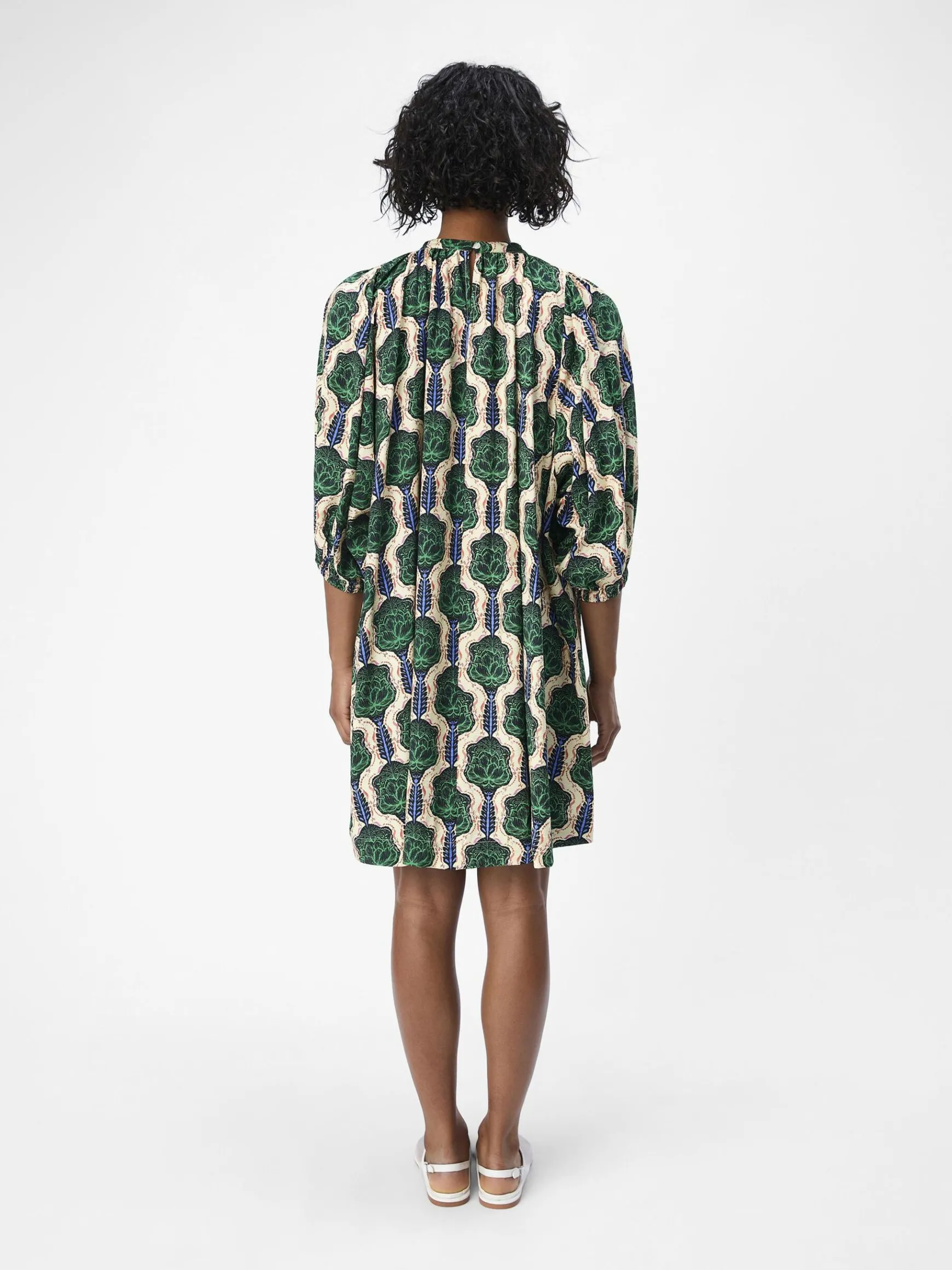 Dame OBJECT PRINTET KORT KJOLE