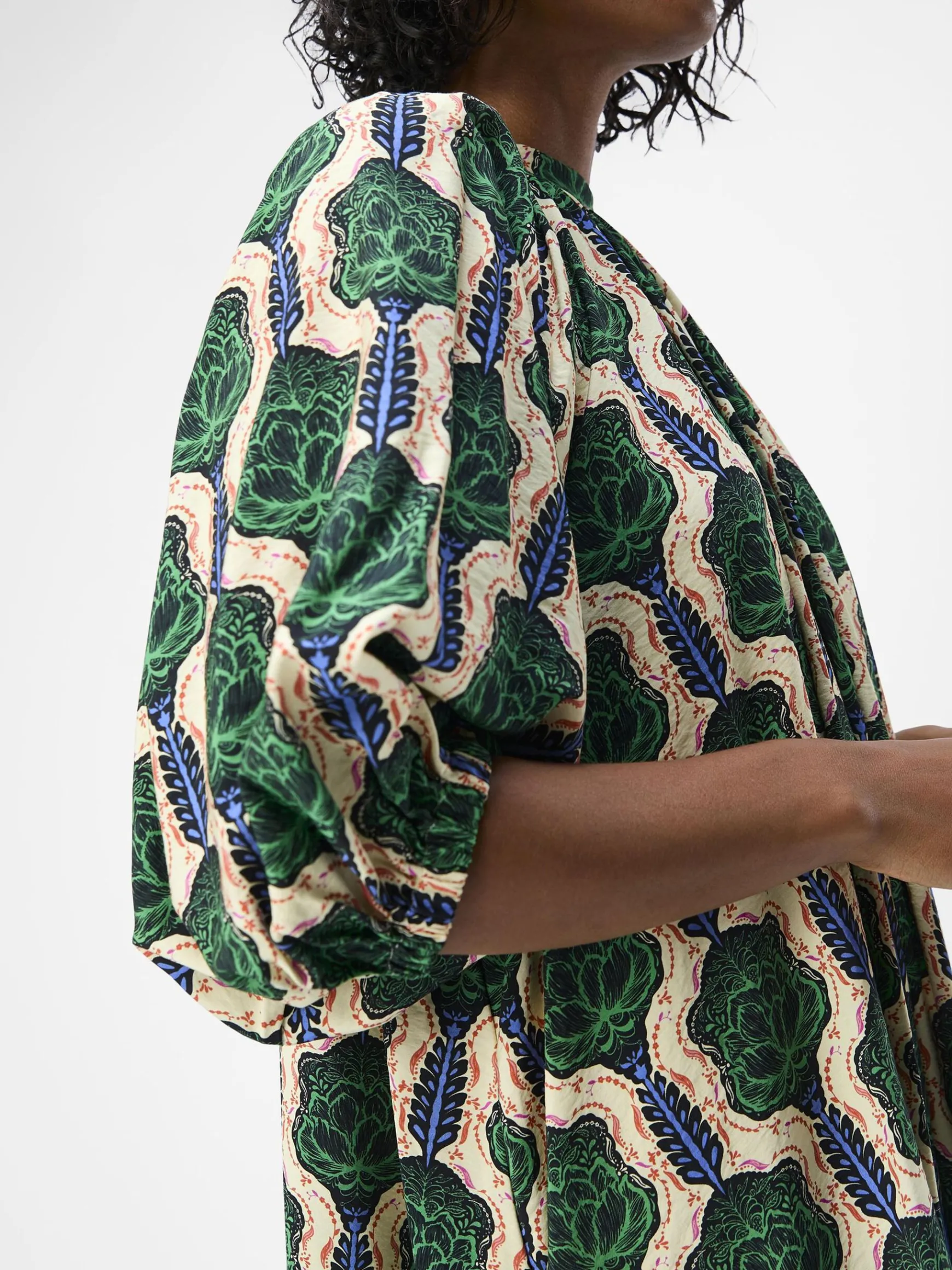 Dame OBJECT PRINTET KORT KJOLE