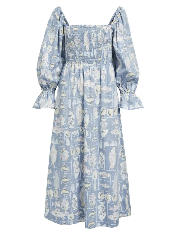 Dame OBJECT PRINTET MAXIKJOLE