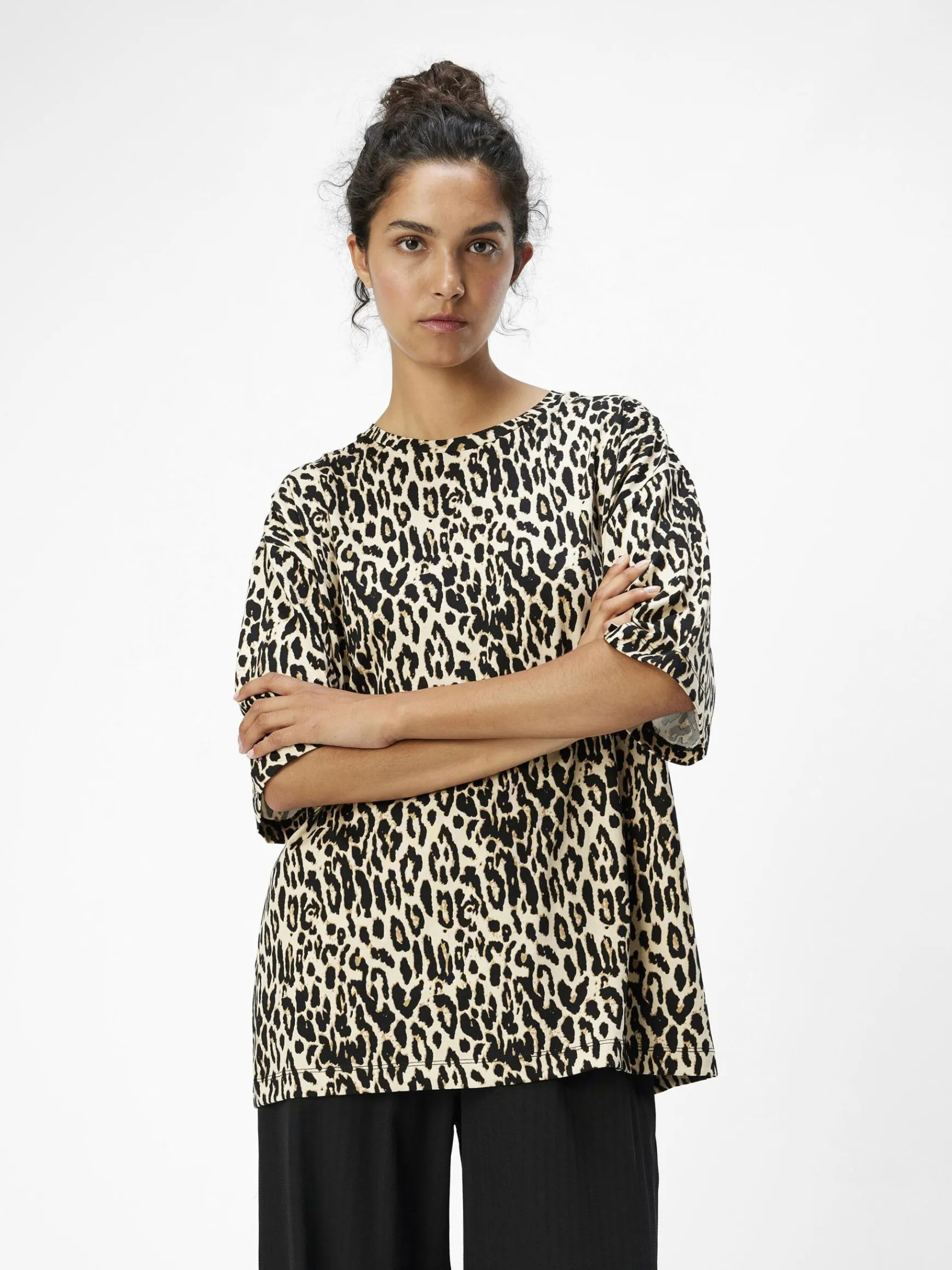 Dame OBJECT PRINTET OVERSIZED T-SHIRT