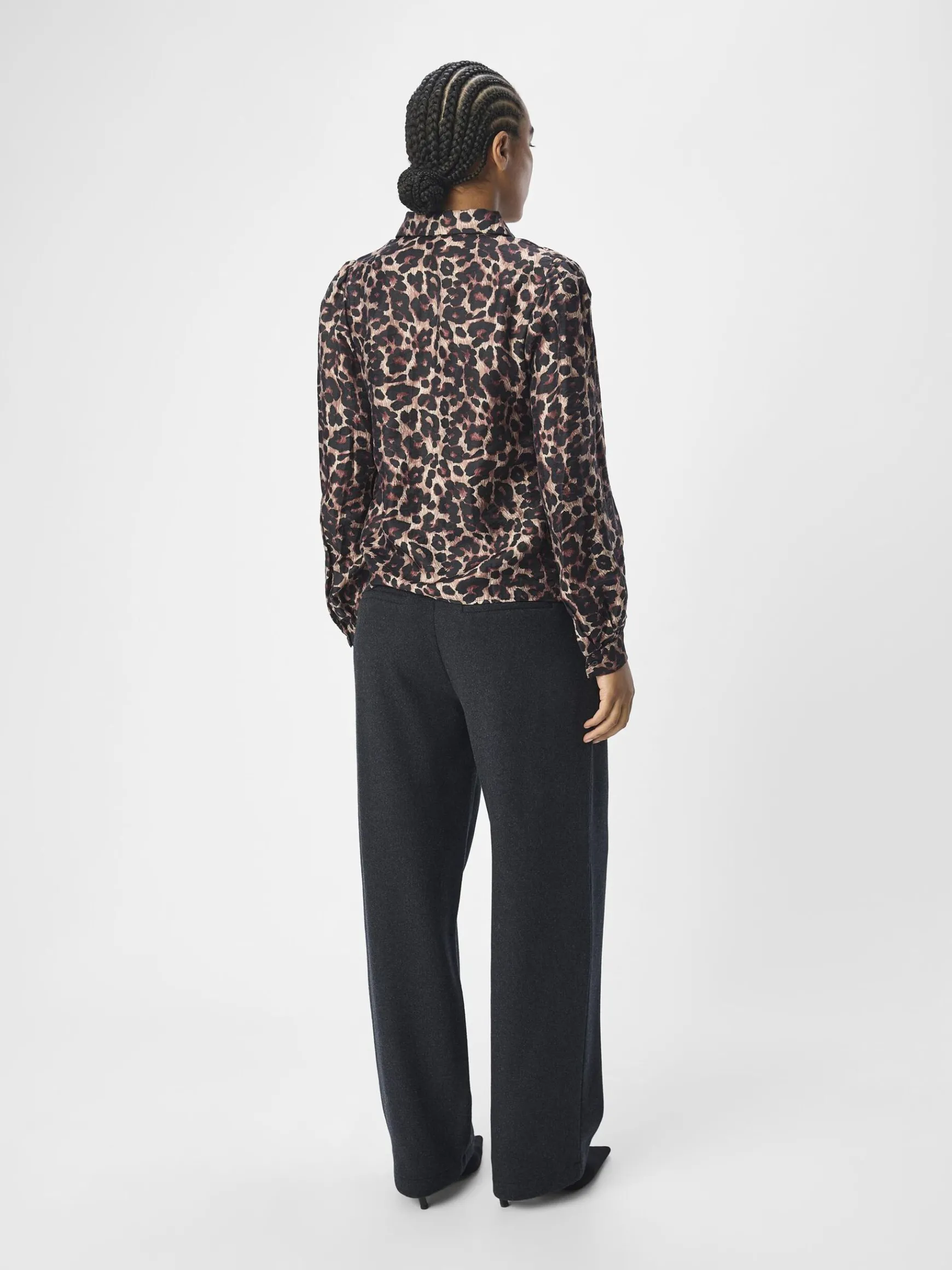 Dame OBJECT PRINTET SKJORTE