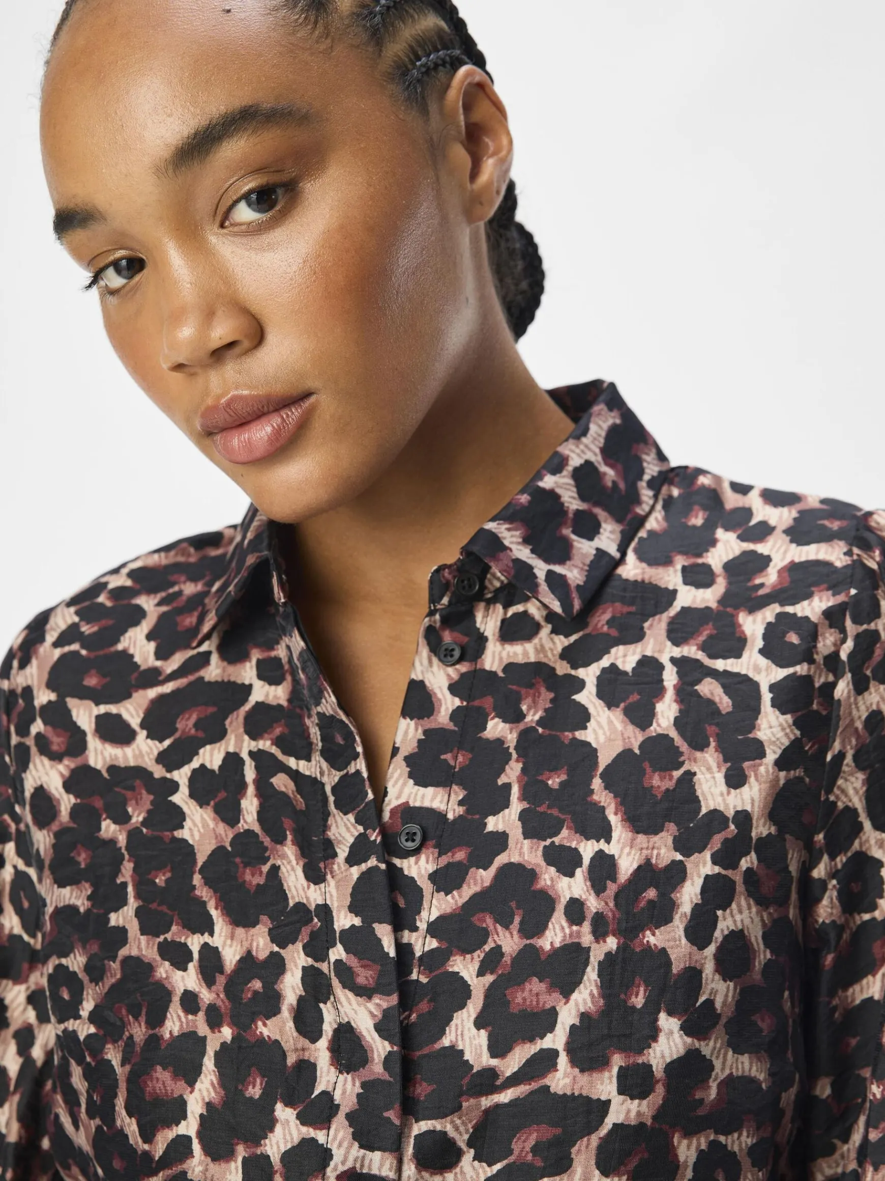 Dame OBJECT PRINTET SKJORTE