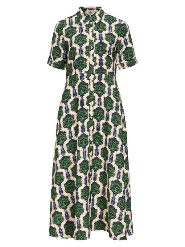 Dame OBJECT PRINTET SKJORTEKJOLE