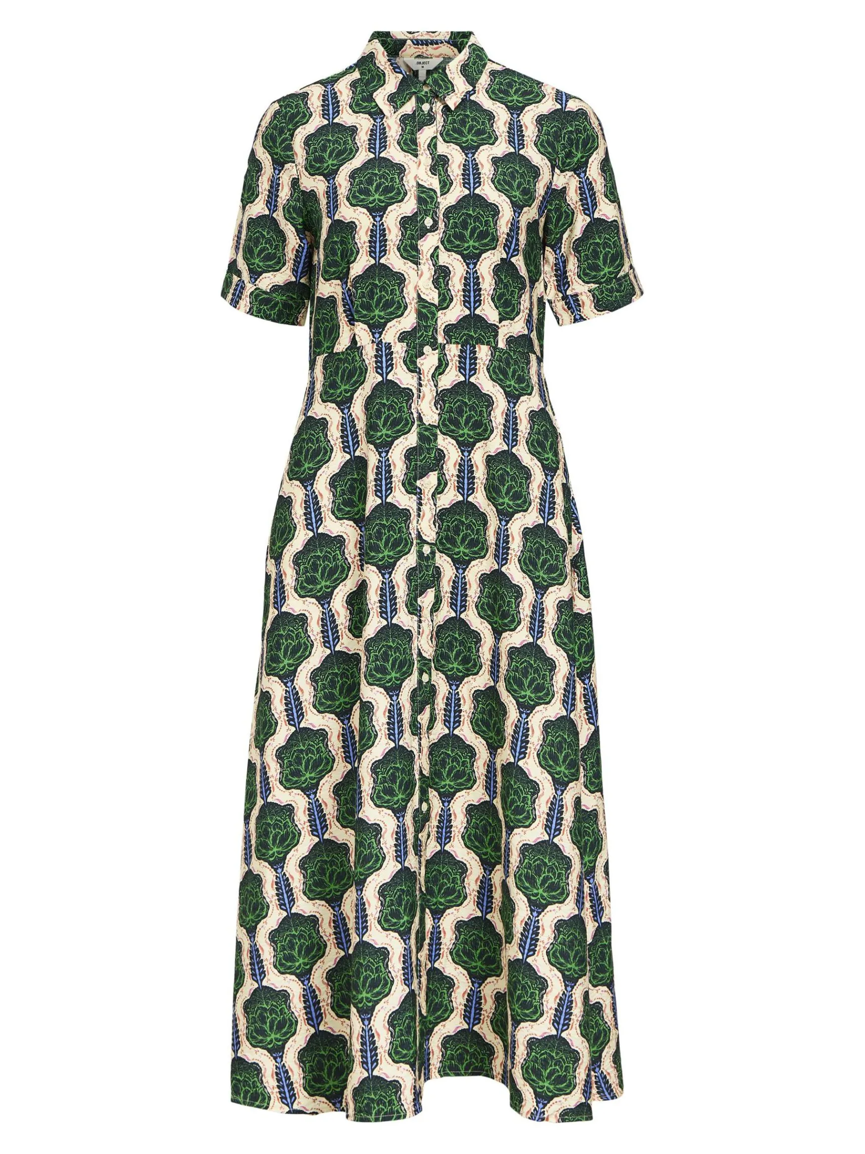 Dame OBJECT PRINTET SKJORTEKJOLE