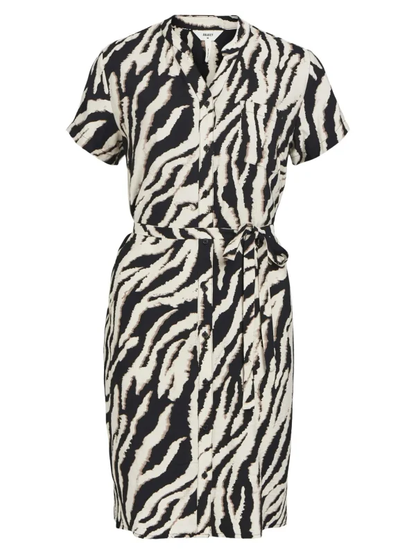 Dame OBJECT PRINTET SKJORTEKJOLE