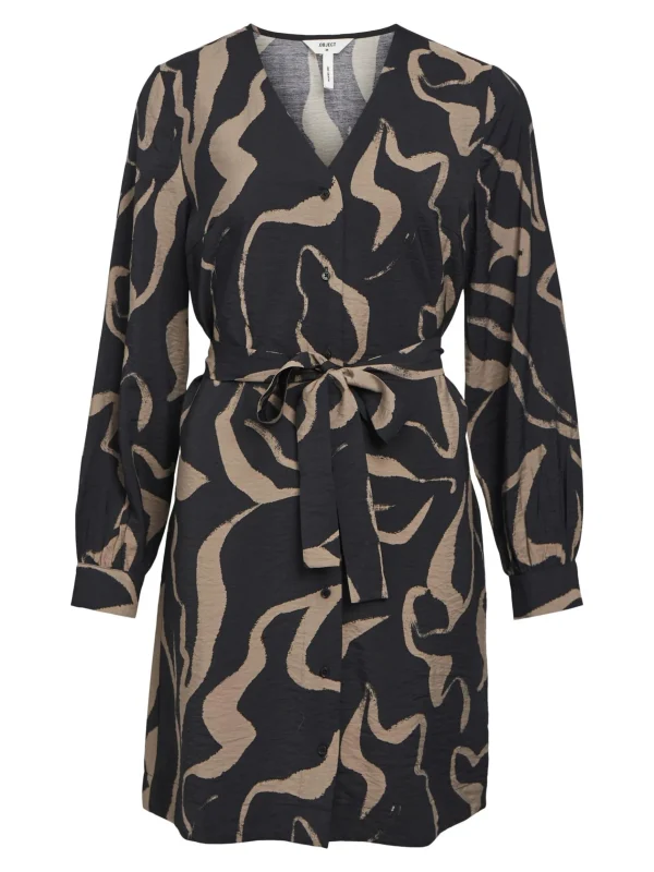 Dame OBJECT PRINTET SKJORTEKJOLE