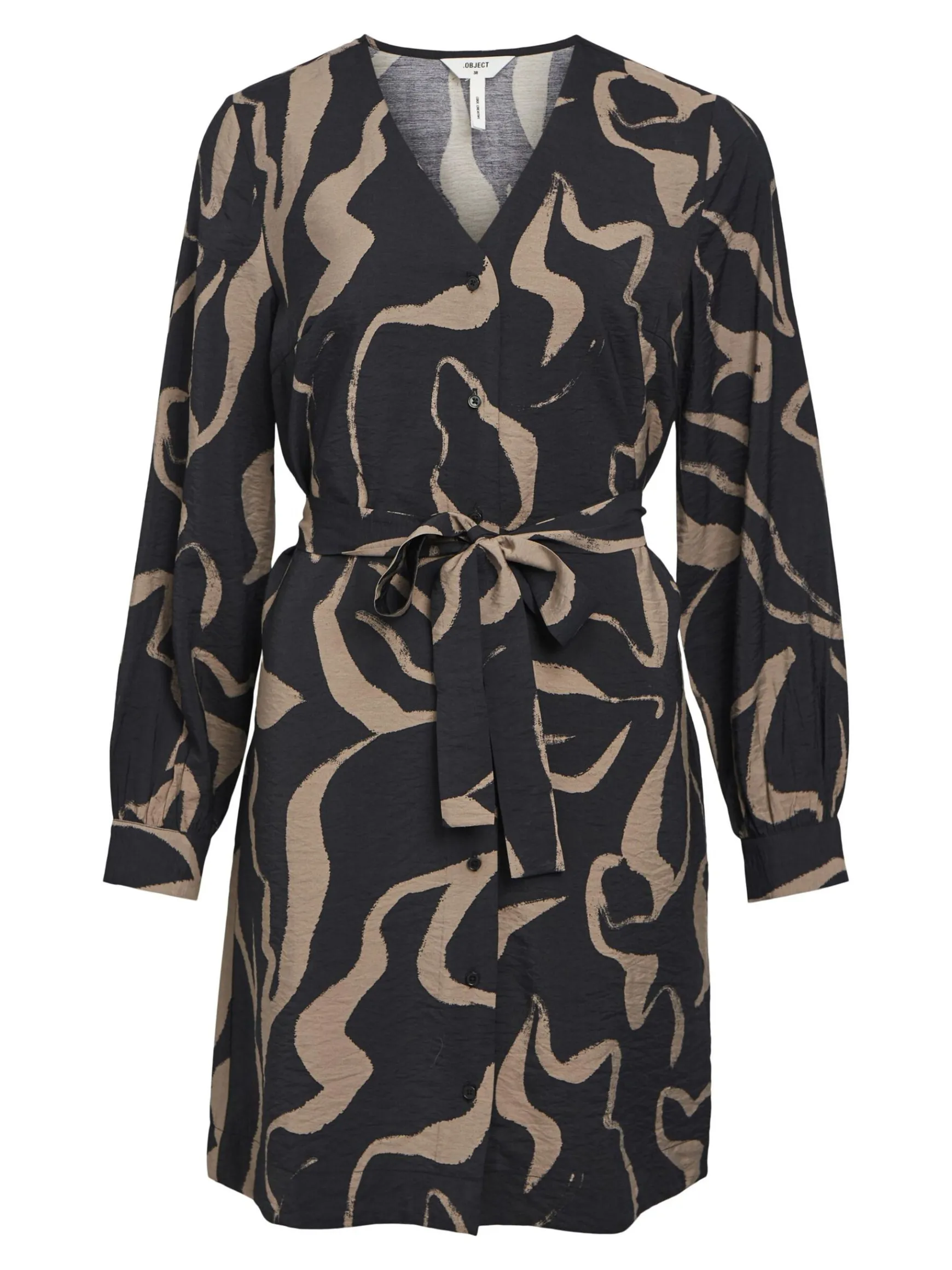 Dame OBJECT PRINTET SKJORTEKJOLE