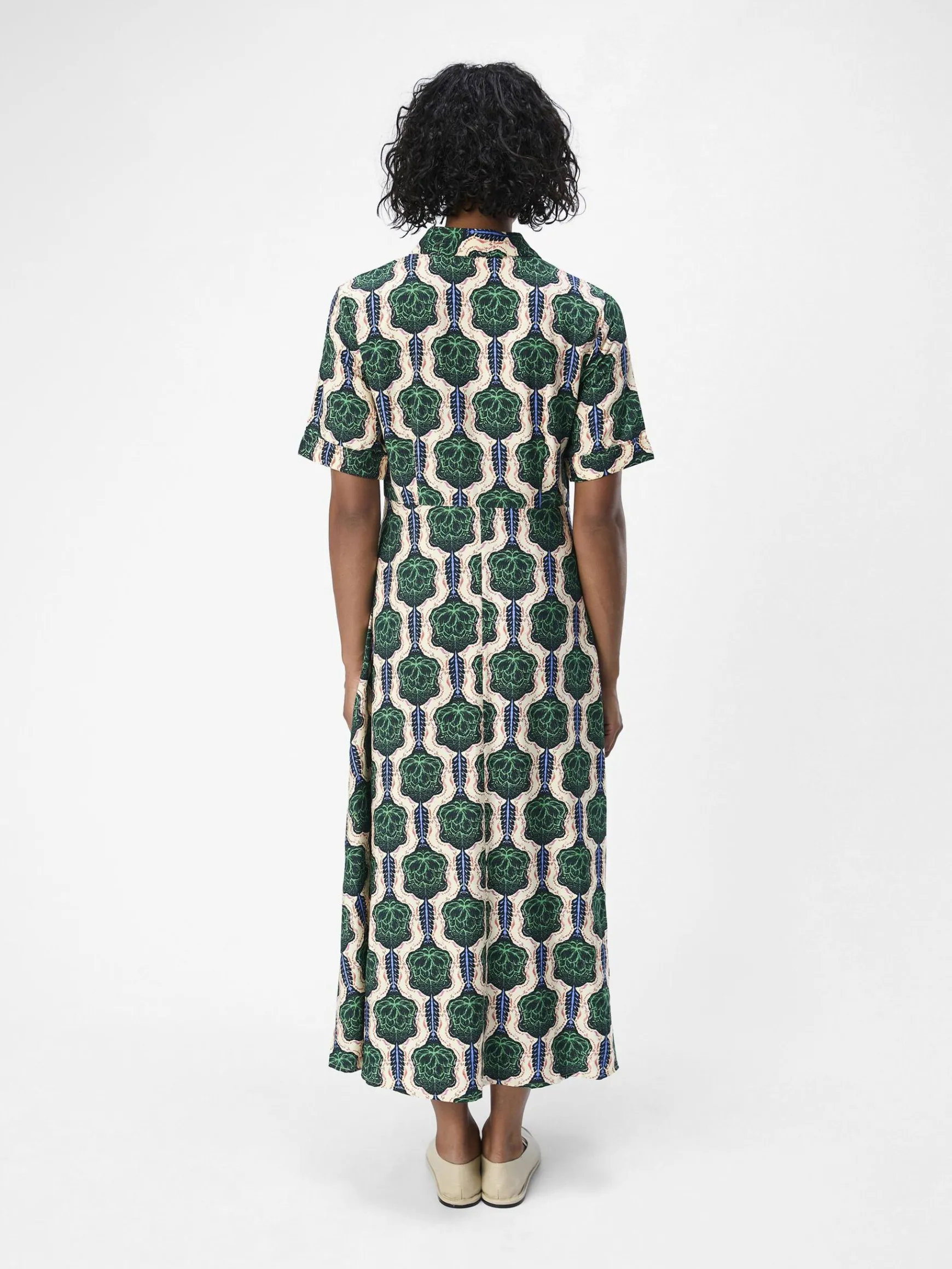 Dame OBJECT PRINTET SKJORTEKJOLE