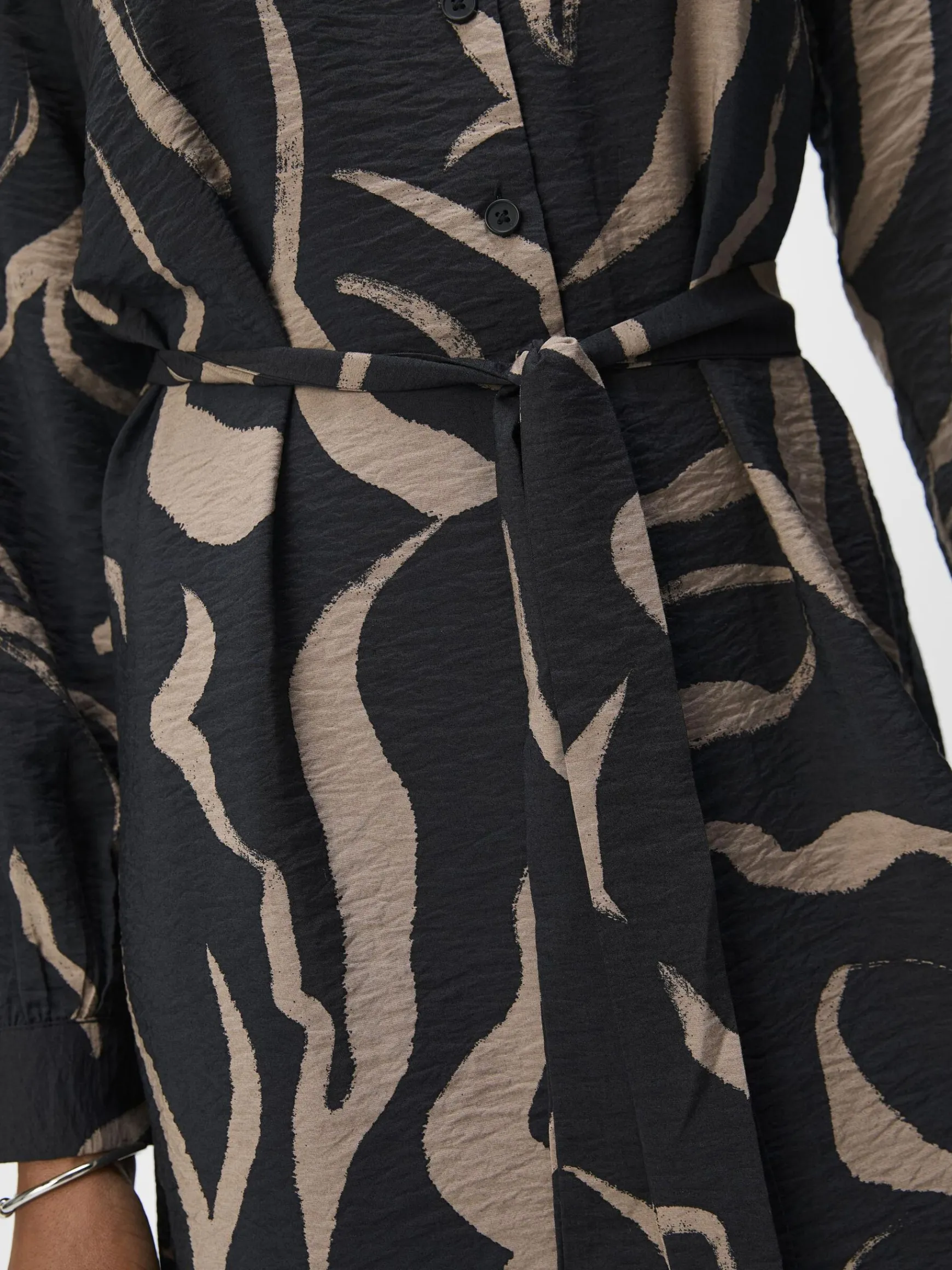 Dame OBJECT PRINTET SKJORTEKJOLE