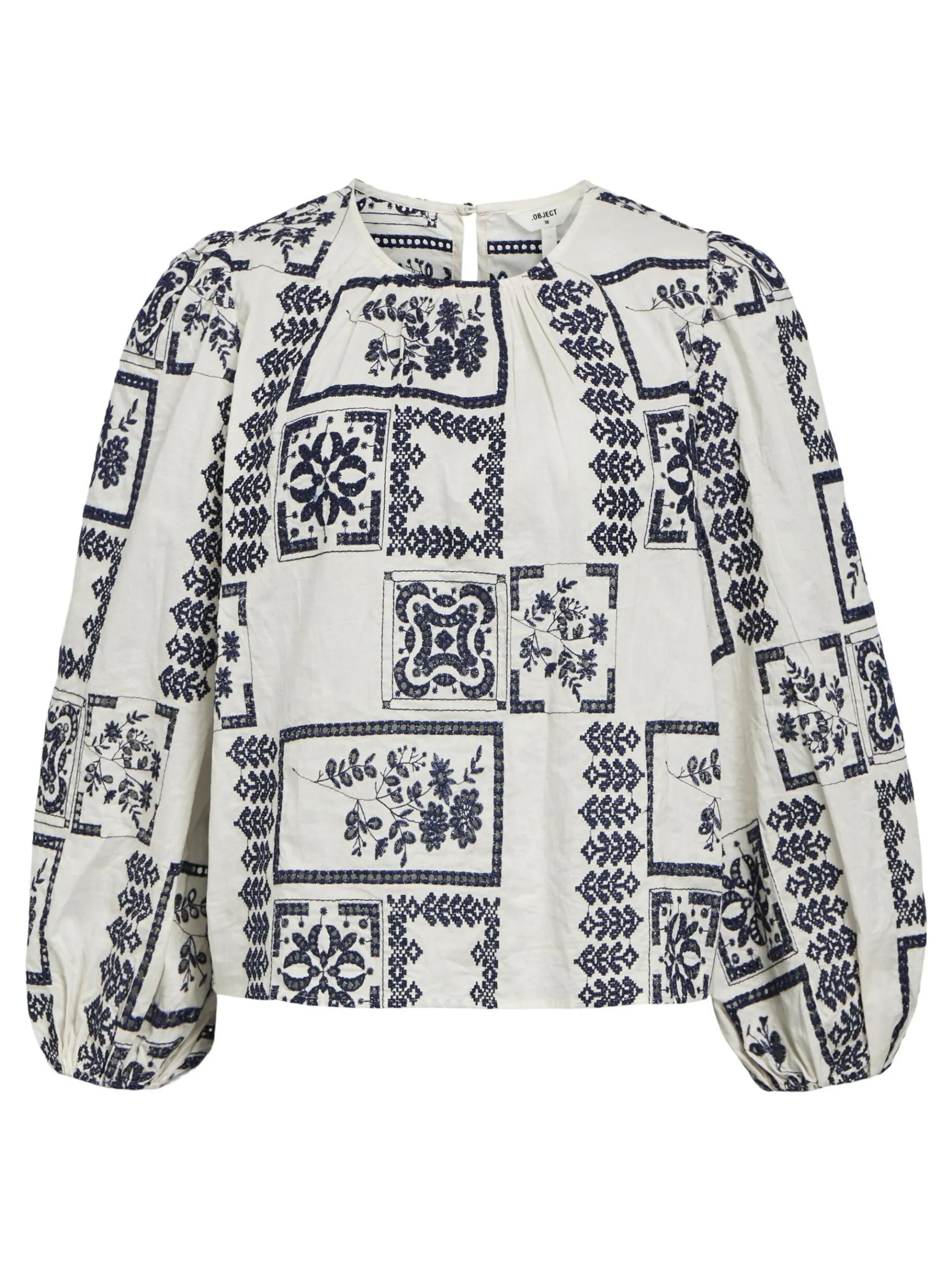 Dame OBJECT PRINTET TOP TOP