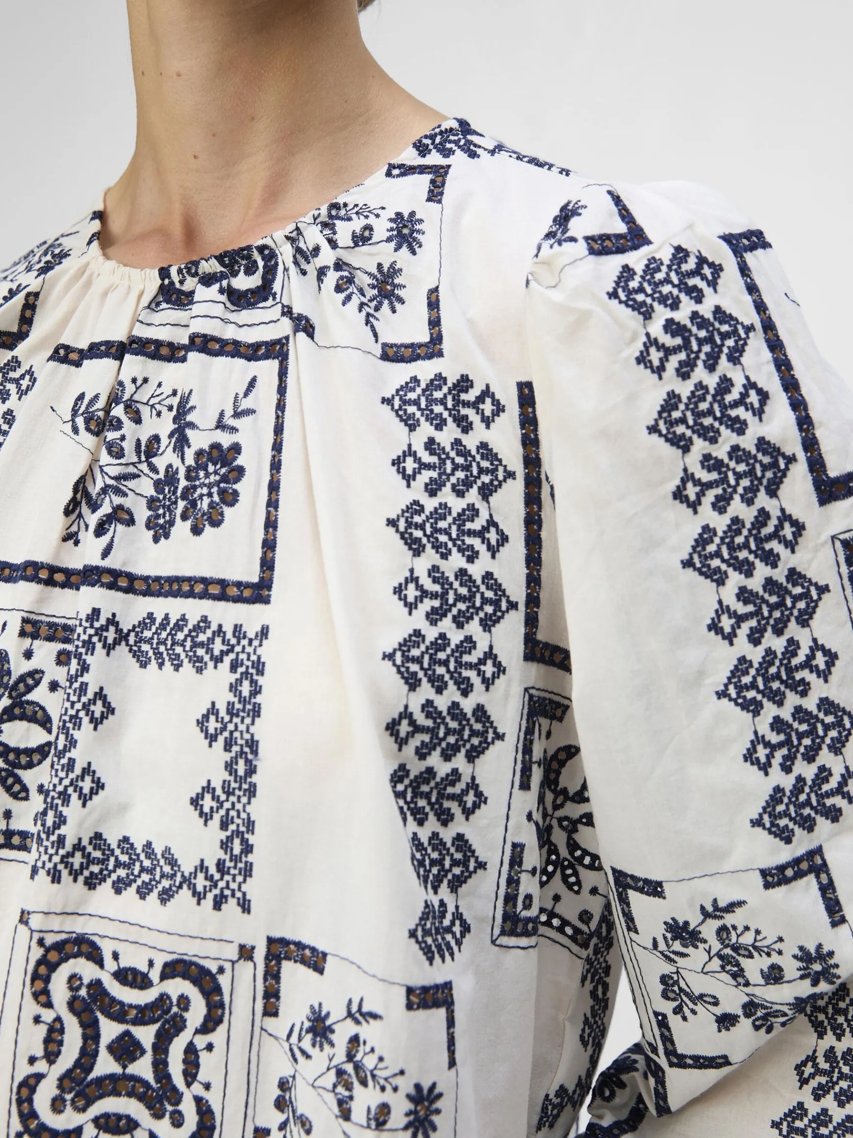 Dame OBJECT PRINTET TOP TOP