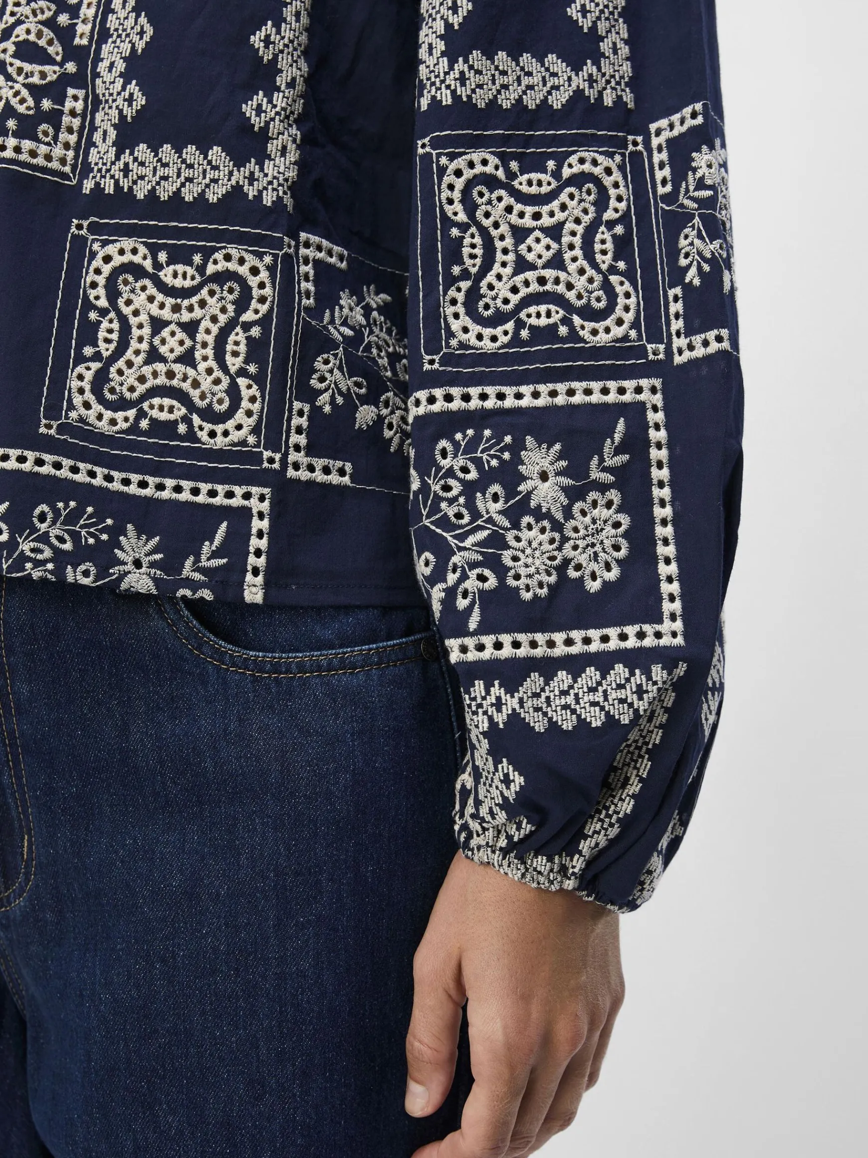 Dame OBJECT PRINTET TOP TOP