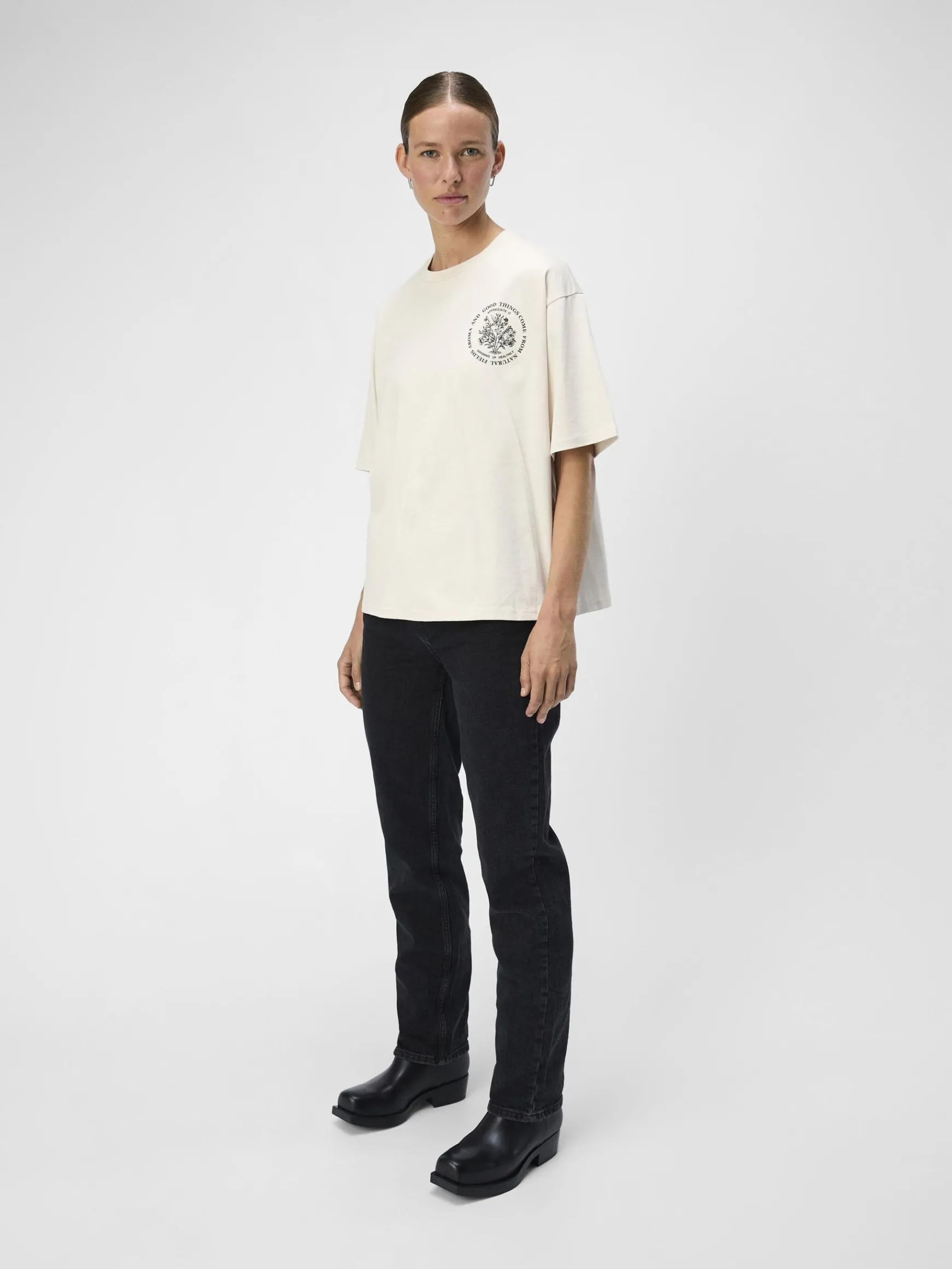 Dame OBJECT PRINTET T-SHIRT