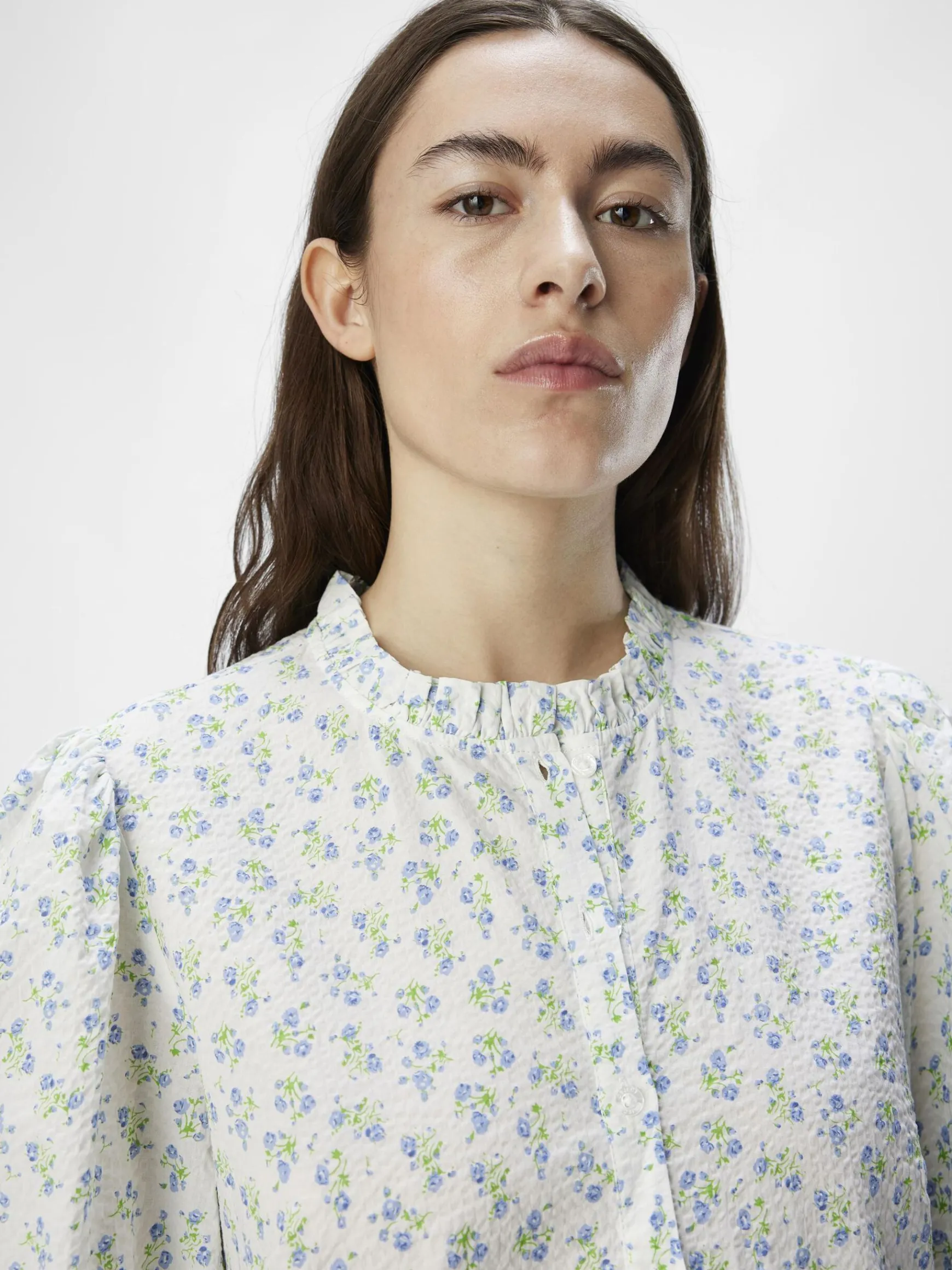 Dame OBJECT PUFÆRMET KORT KJOLE