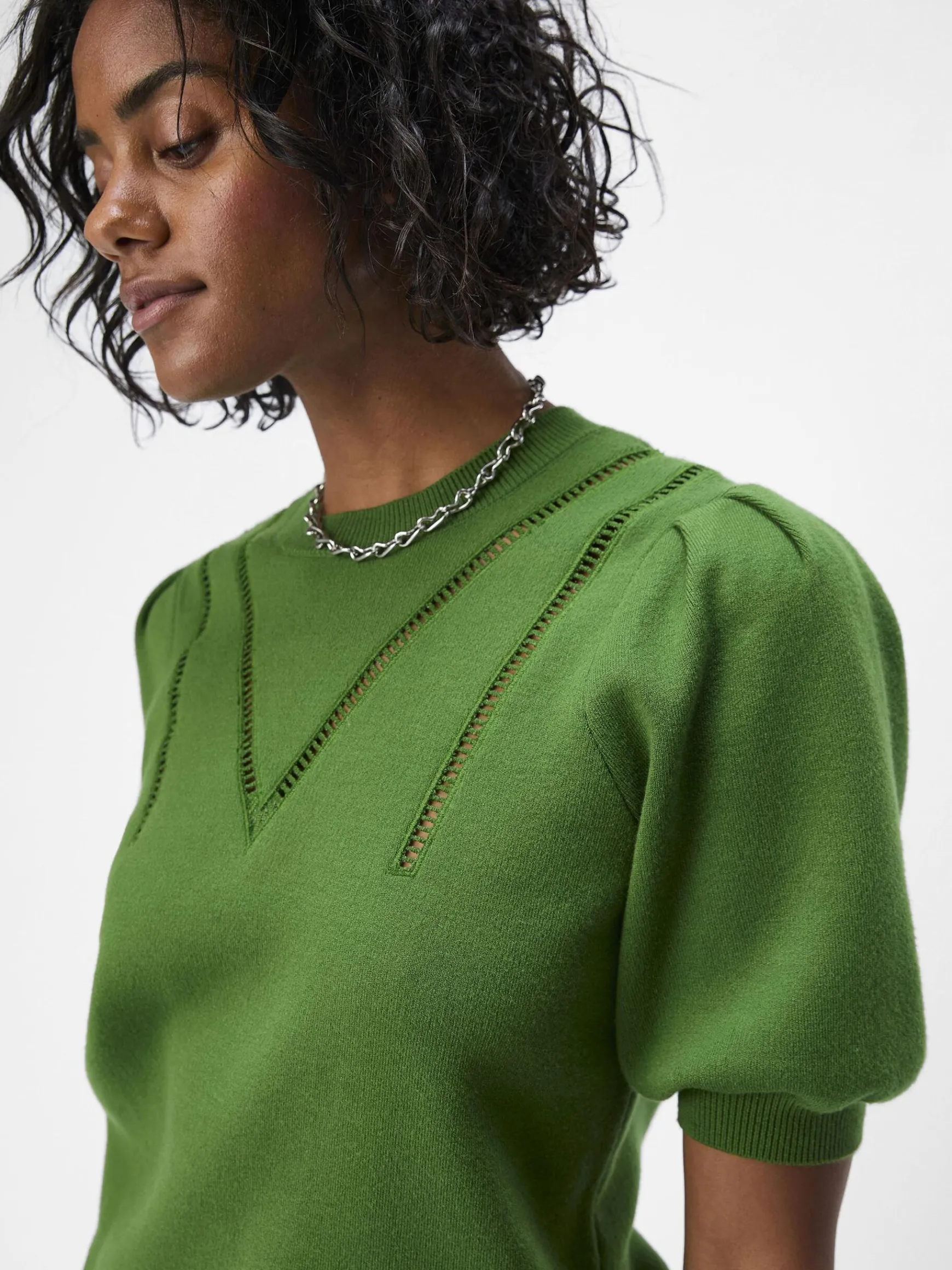 Dame OBJECT PUFÆRMET STRIKKET TOP