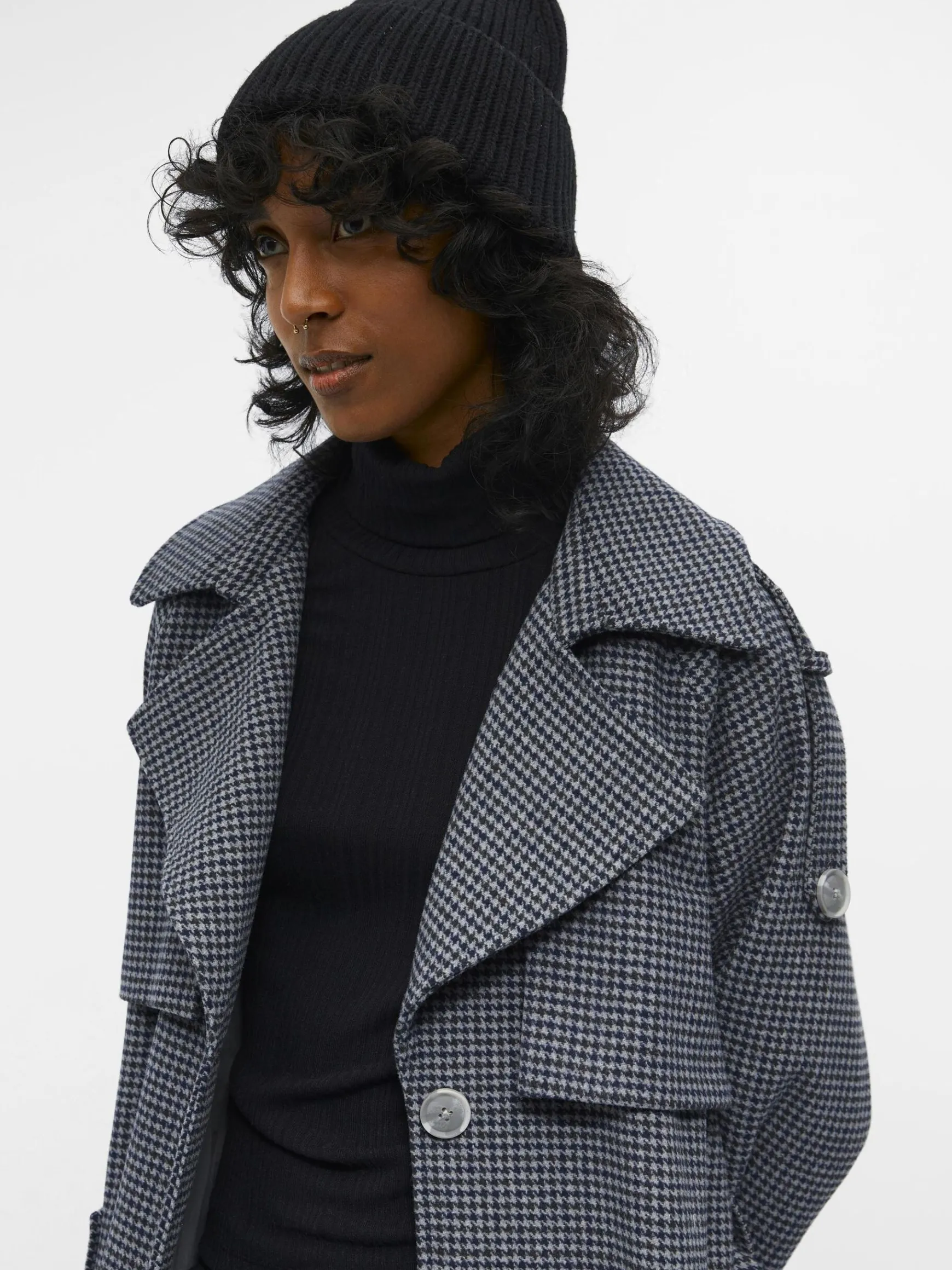 Dame OBJECT RIBSTRIKKET HAT