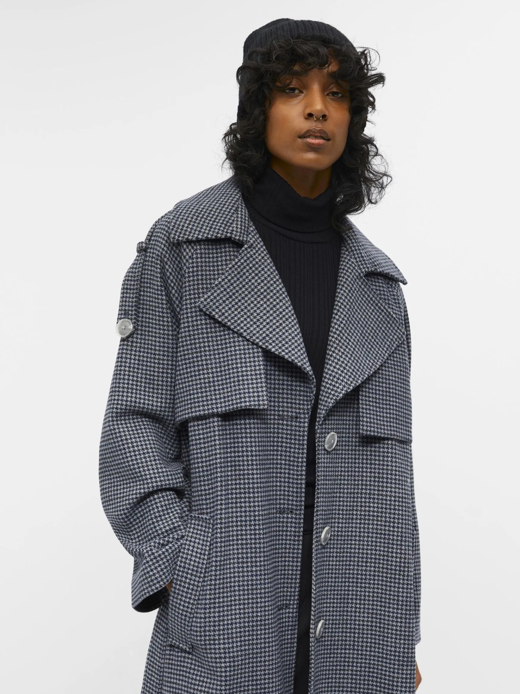 Dame OBJECT RIBSTRIKKET HAT