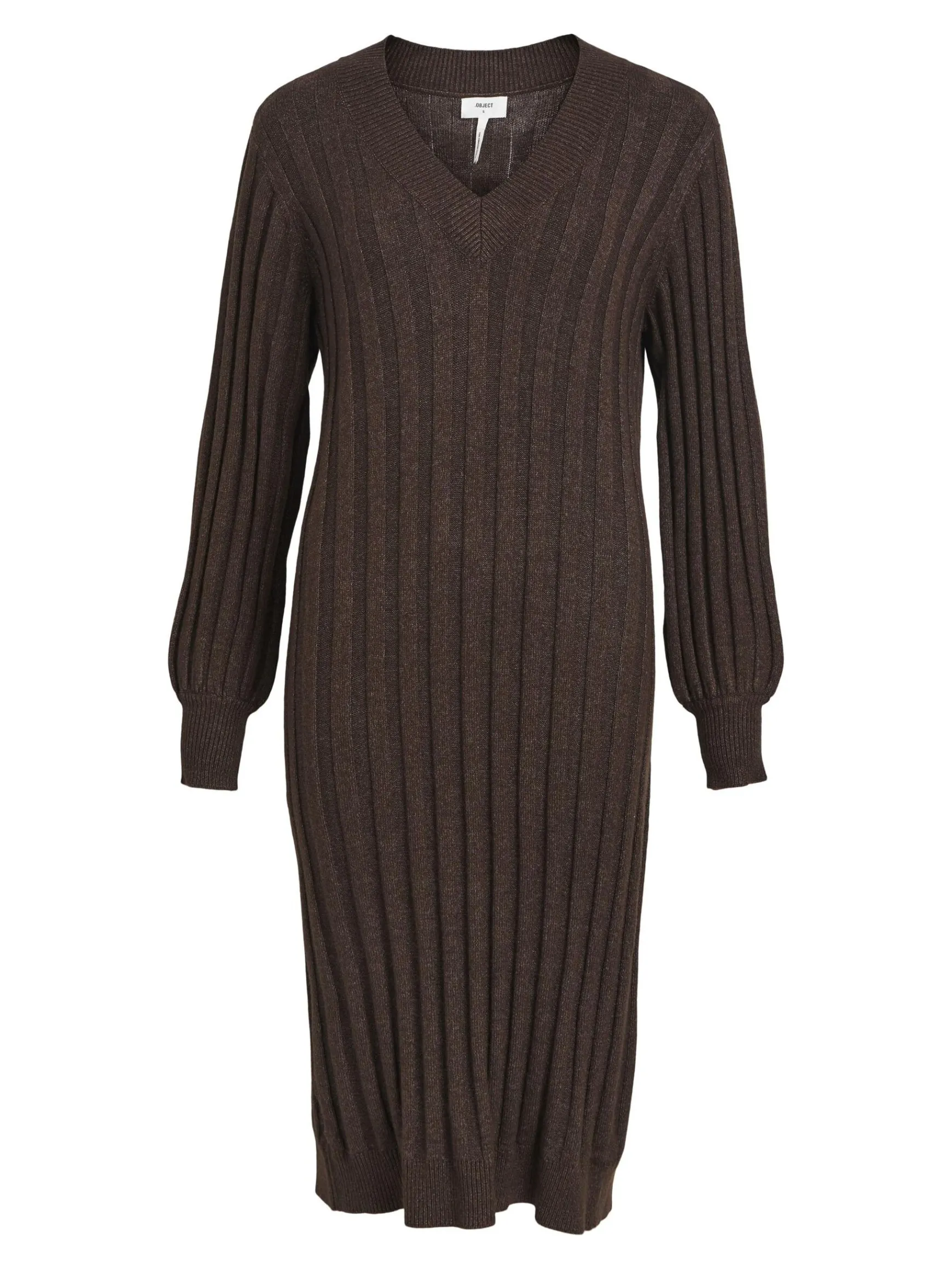 Dame OBJECT RIBSTRIKKET KJOLE