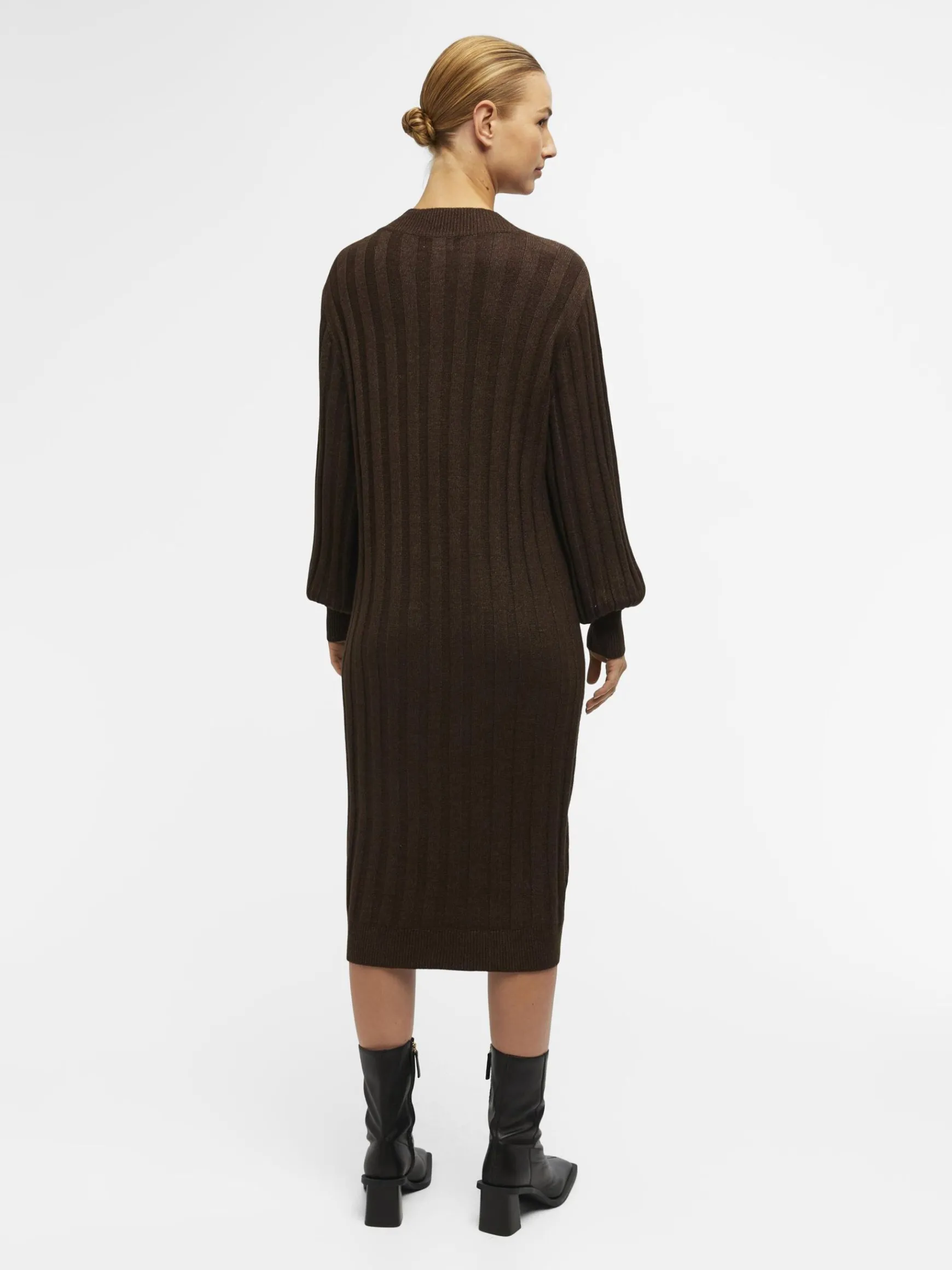 Dame OBJECT RIBSTRIKKET KJOLE