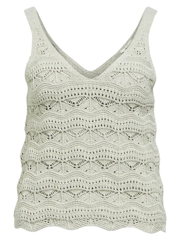 Dame OBJECT ÆRMELØS STRIKKET TOP