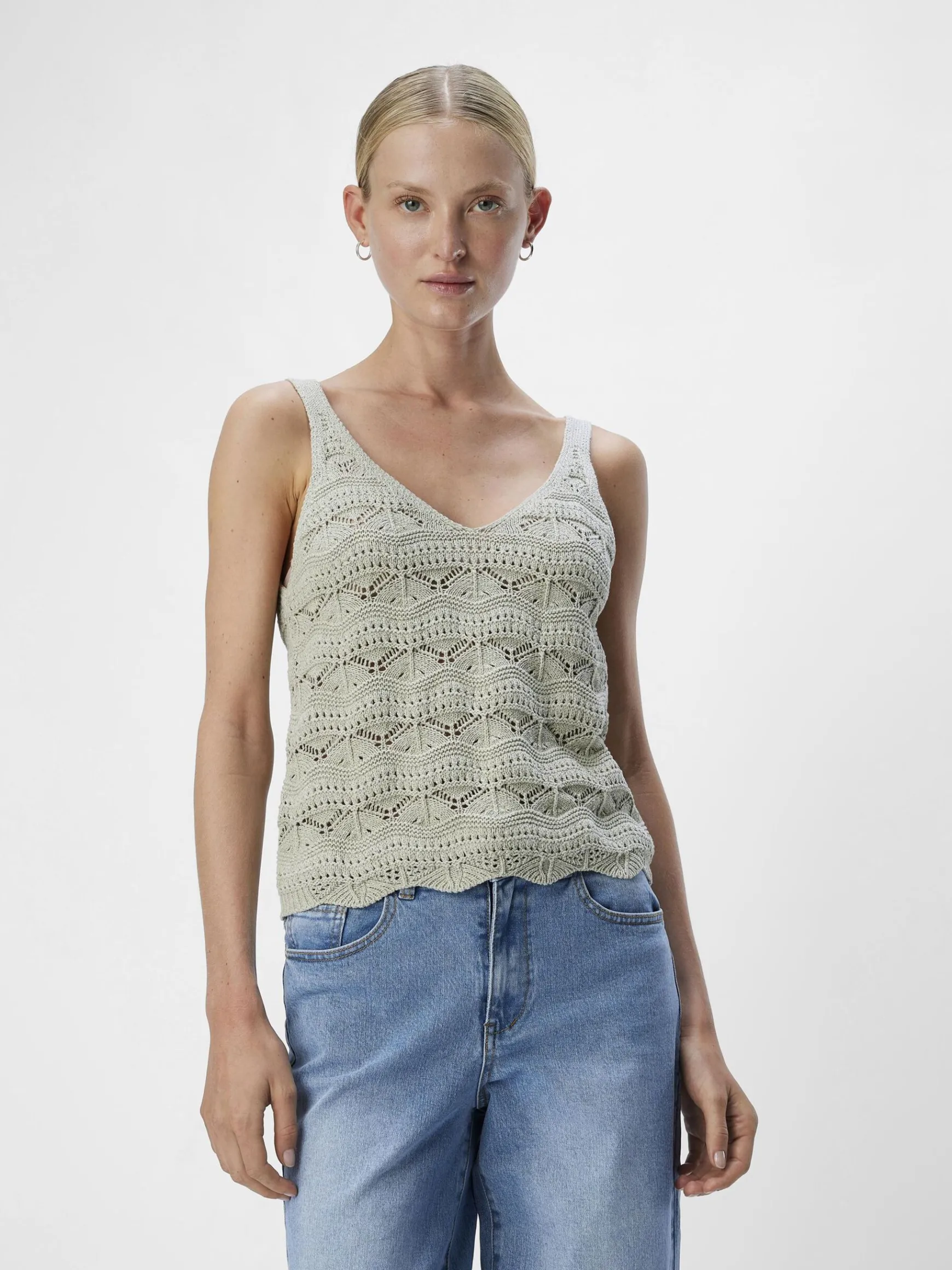 Dame OBJECT ÆRMELØS STRIKKET TOP
