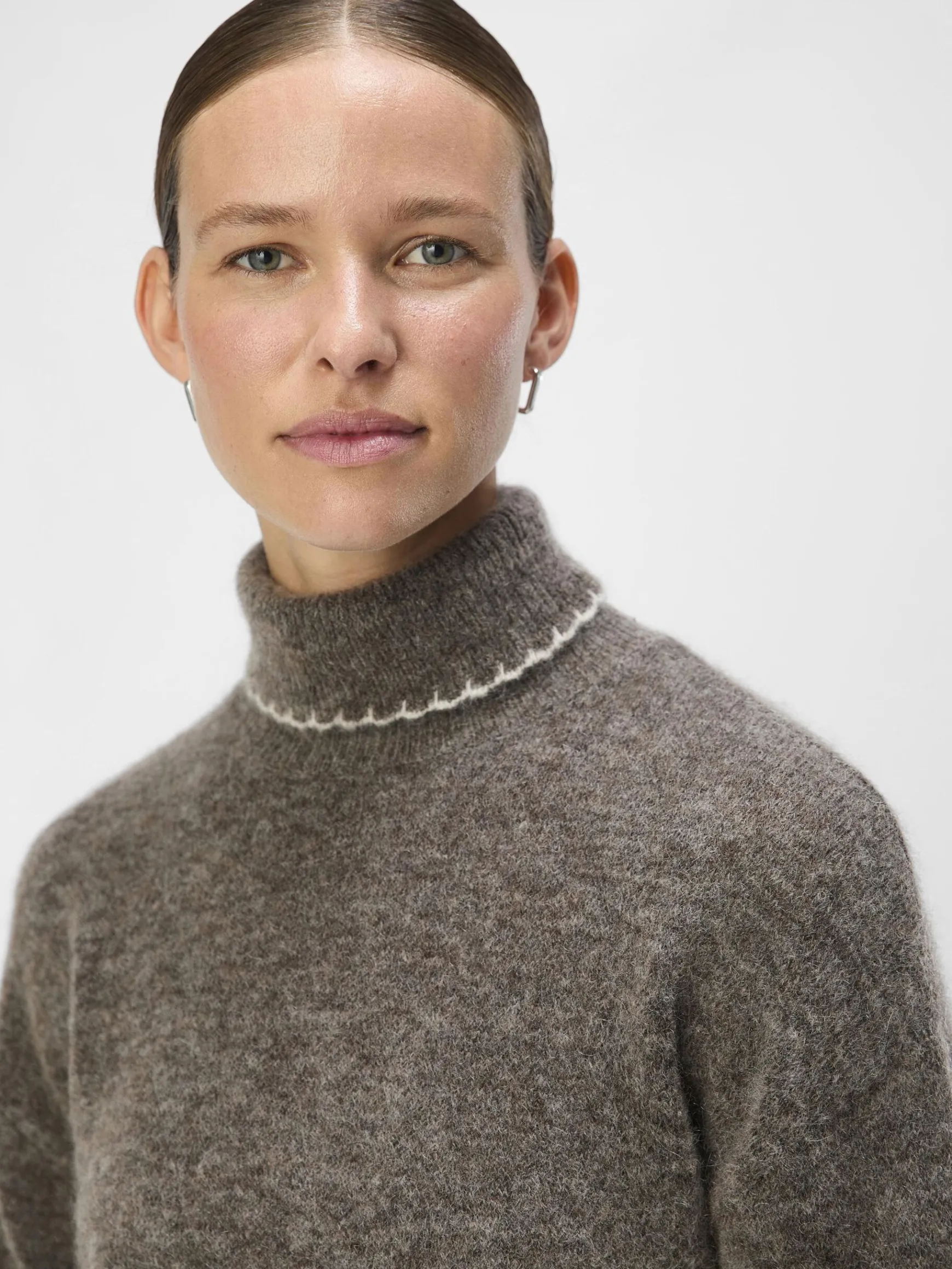 Dame OBJECT RULLEKRAVE PULLOVER