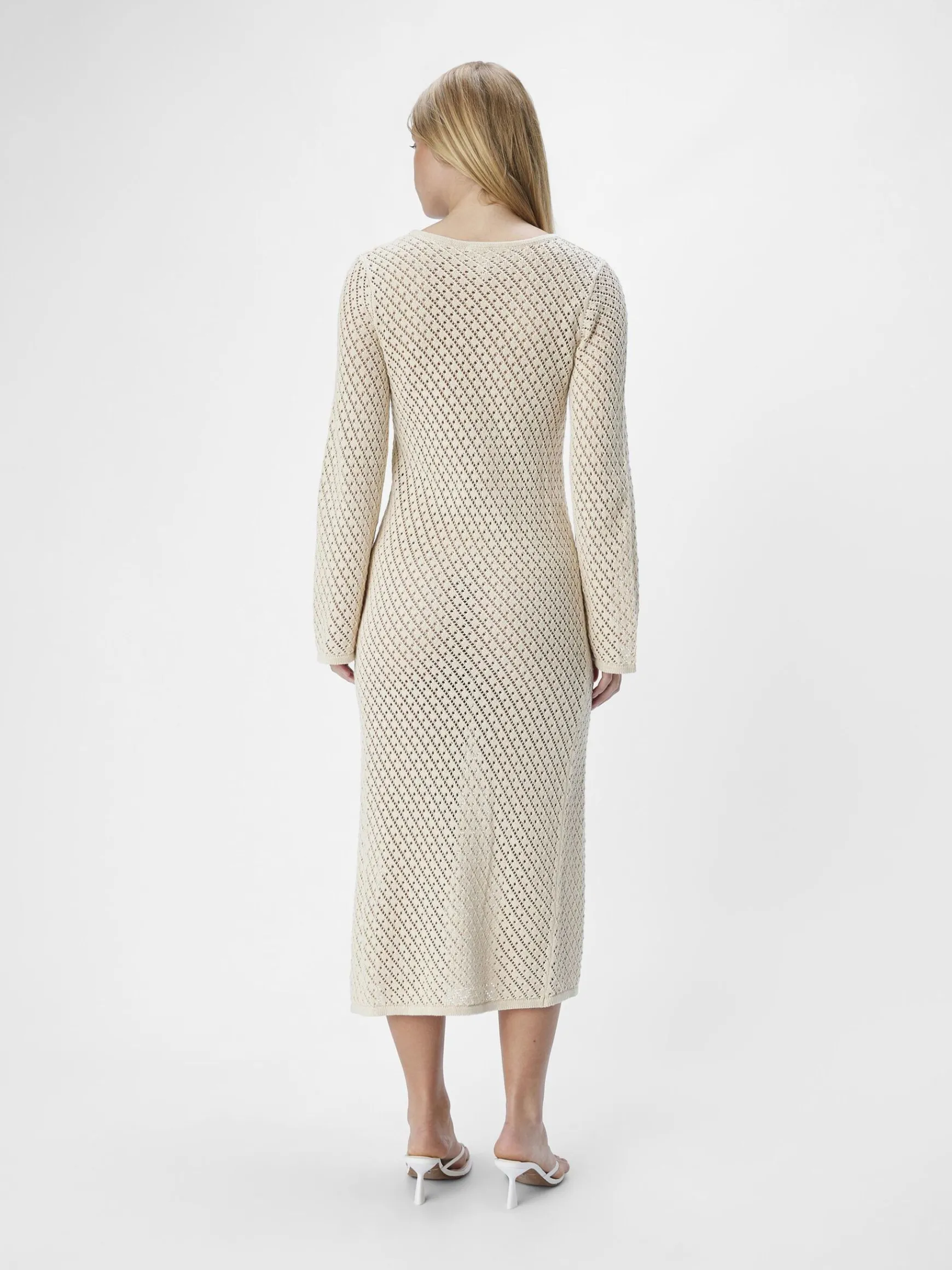 Dame OBJECT SLIM FIT STRIKKET KJOLE