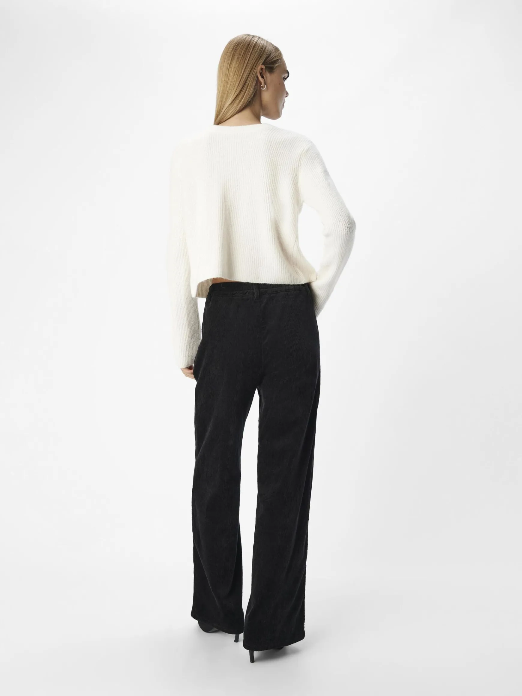 Dame OBJECT SLØJFEDETALJE CARDIGAN