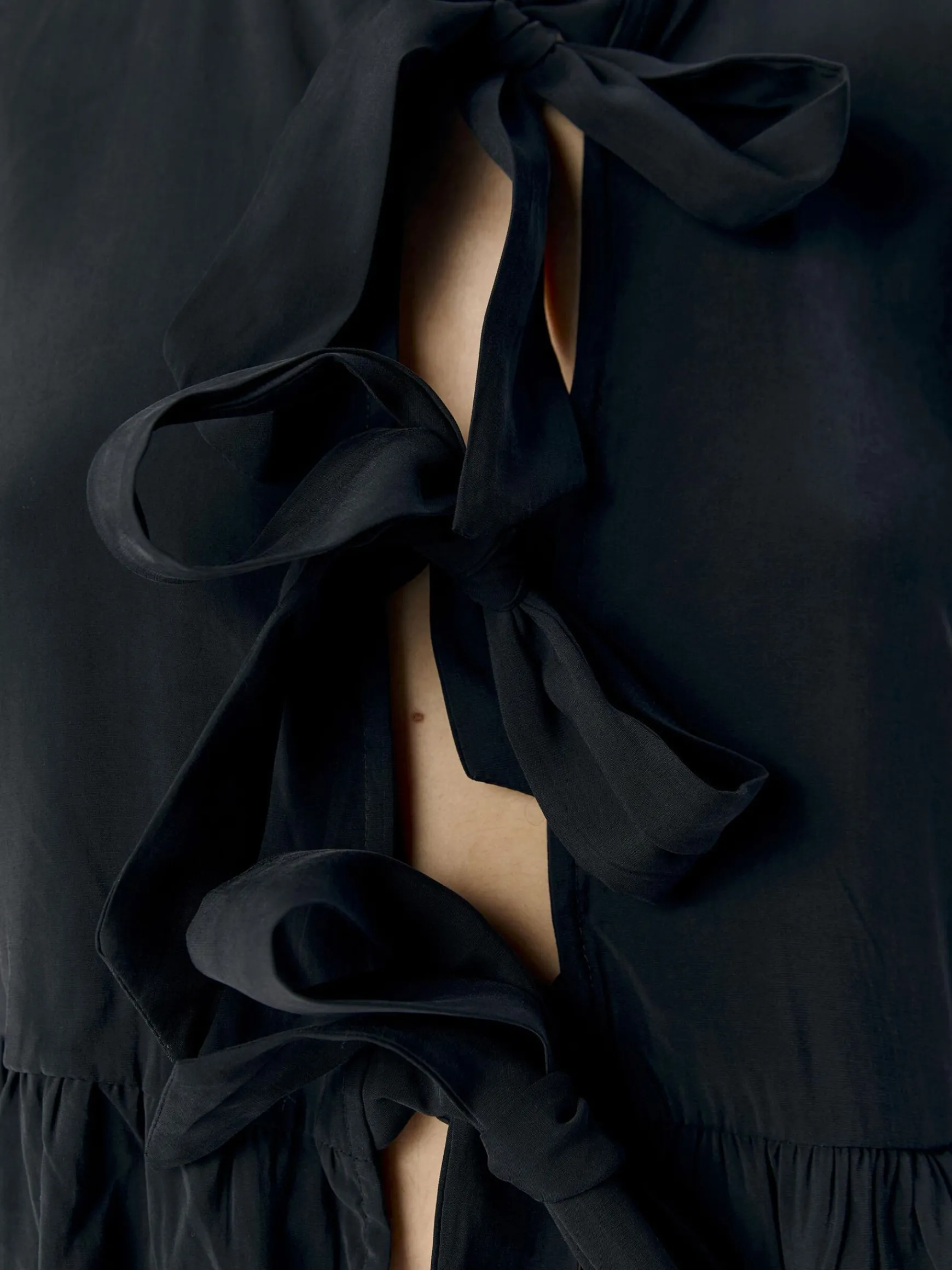 Dame OBJECT SLØJFEDETALJE TOP