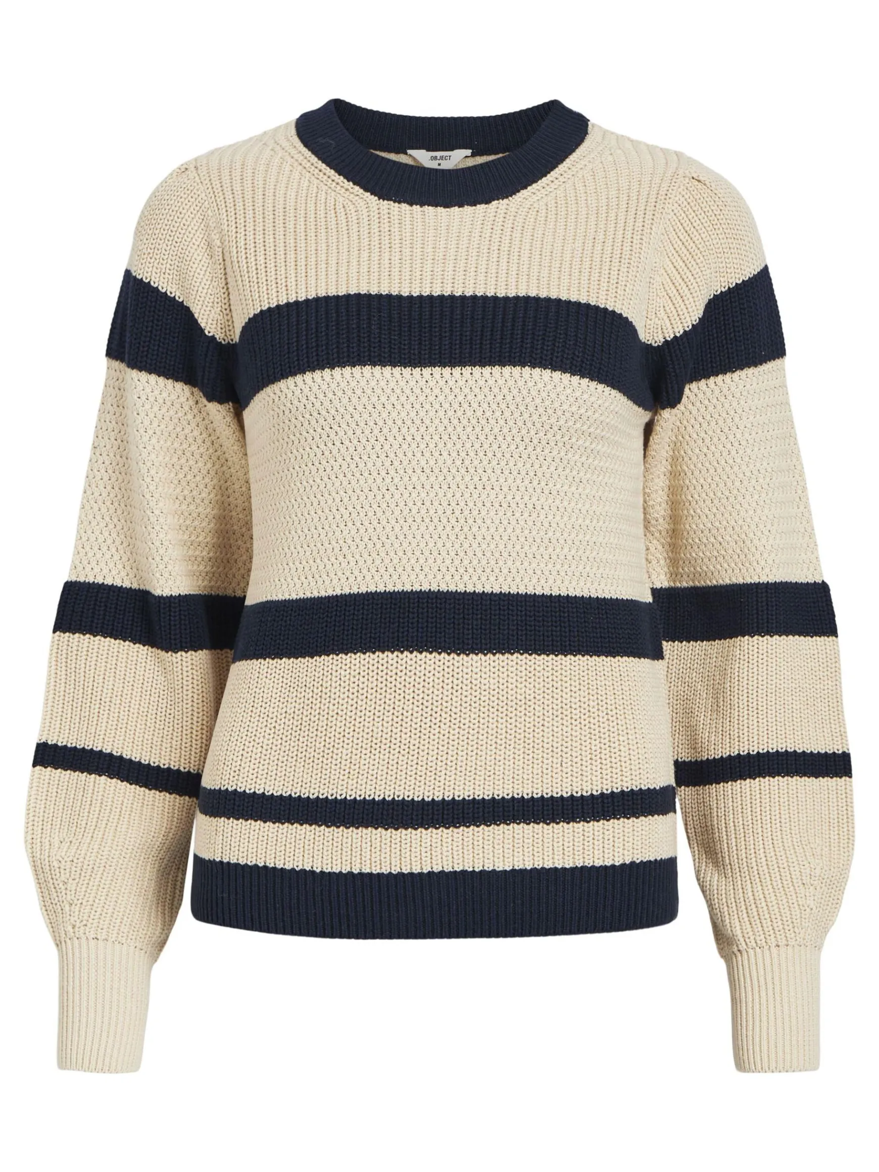 Dame OBJECT STRIBET STRIKTRØJE