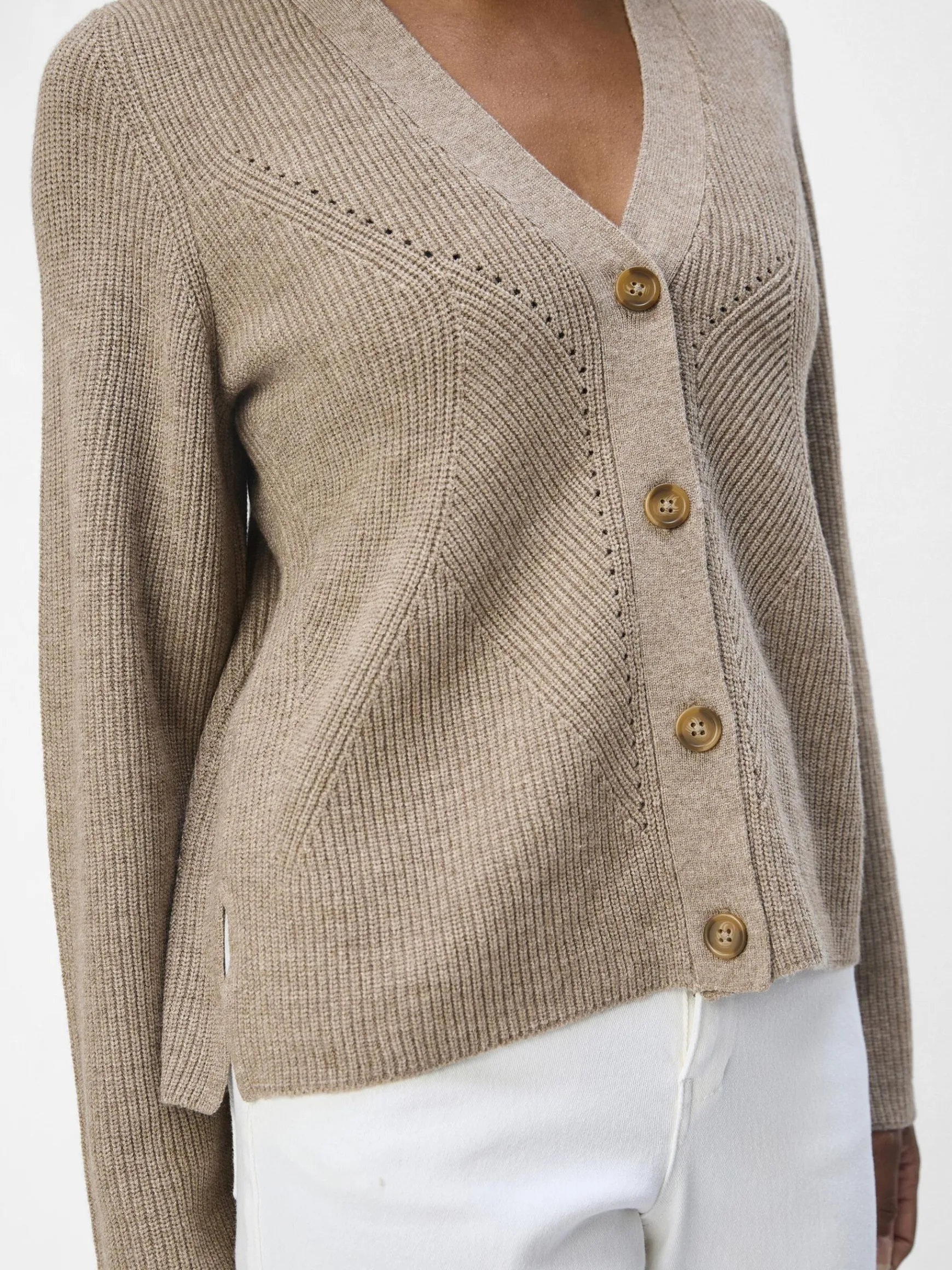Dame OBJECT STRIKKET CARDIGAN
