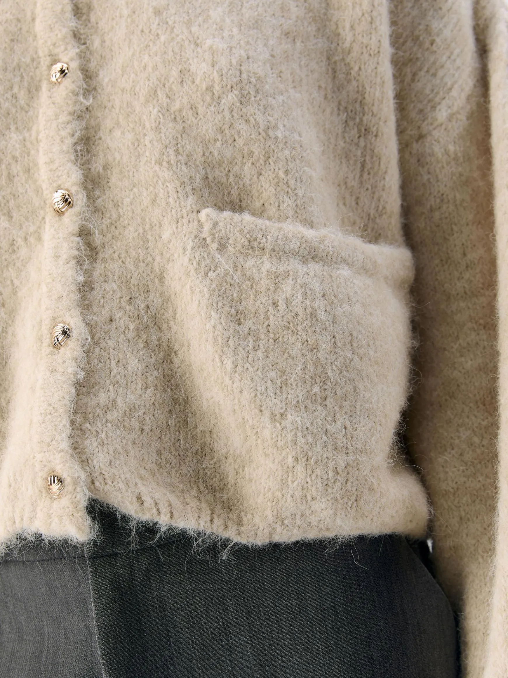 Dame OBJECT STRIKKET CARDIGAN