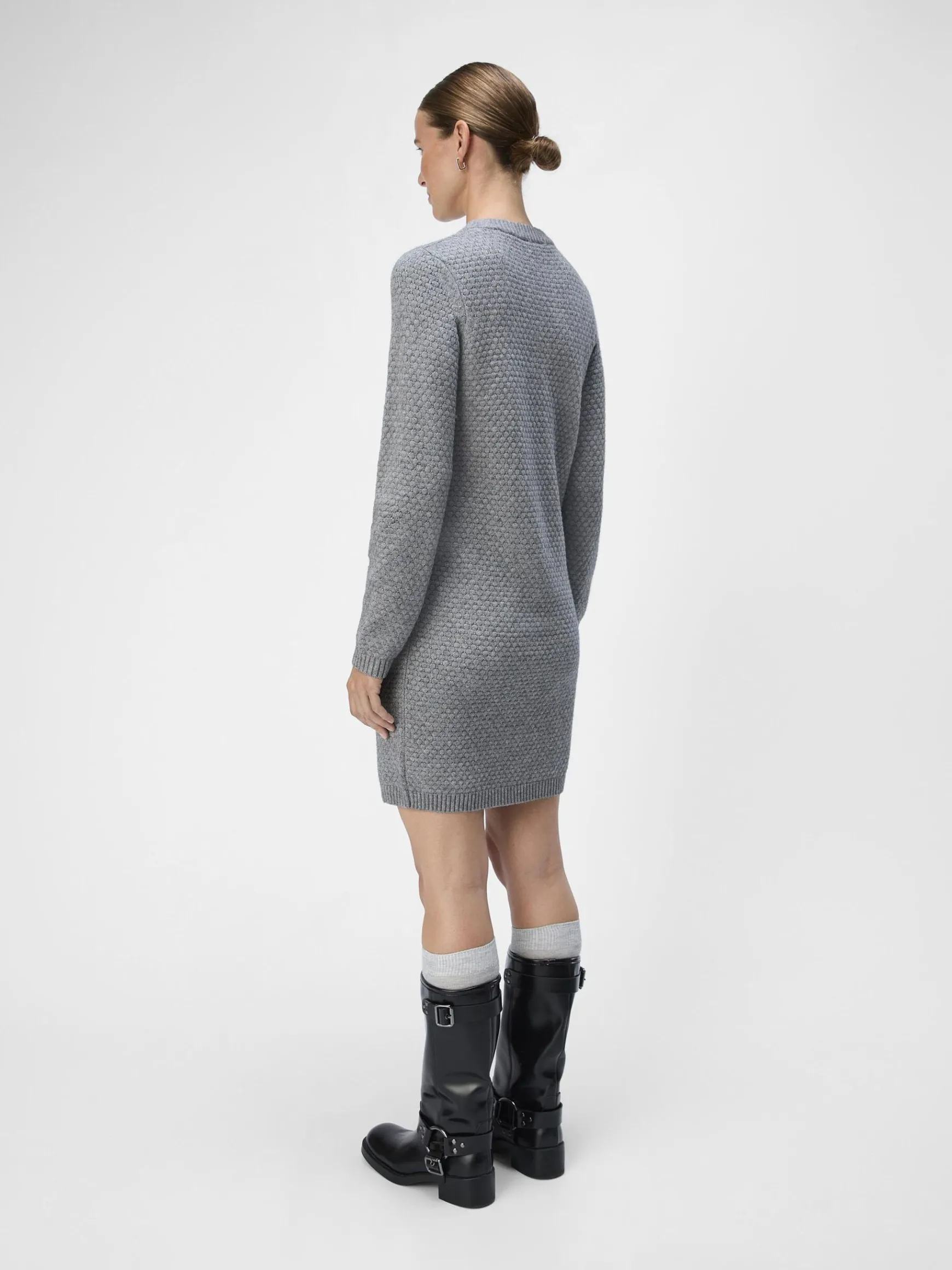 Dame OBJECT STRIKKET KORT KJOLE