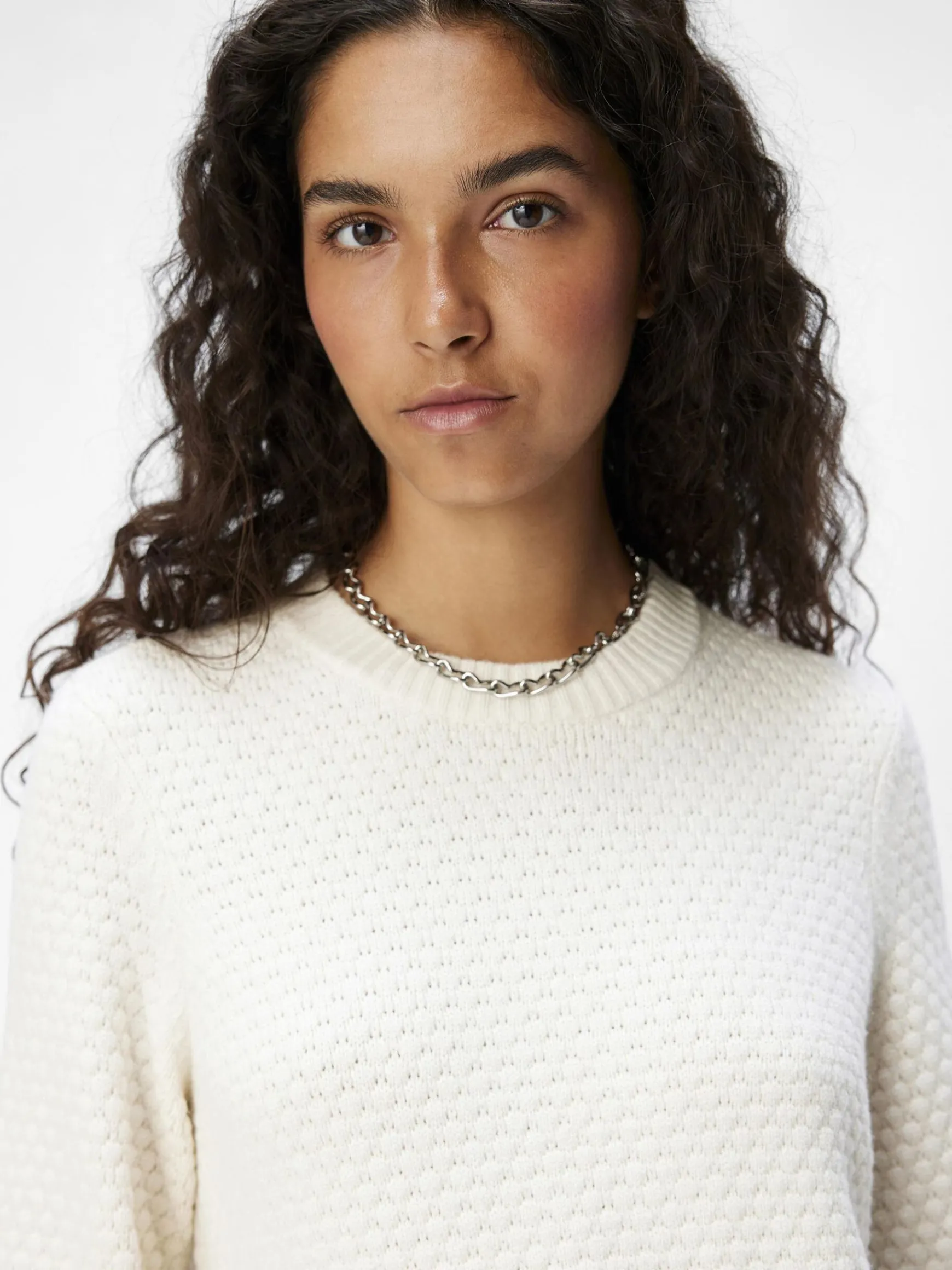 Dame OBJECT STRIKKET KORT KJOLE