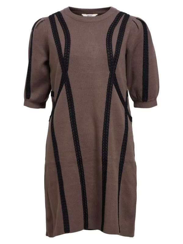 Dame OBJECT STRIKKET MIDIKJOLE