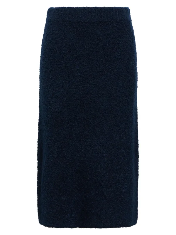 Dame OBJECT STRIKKET MIDINEDERDEL