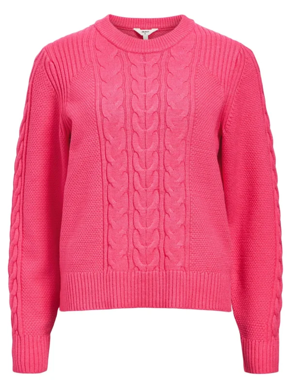 Dame OBJECT STRIKKET PULLOVER