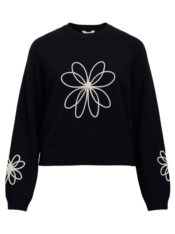 Dame OBJECT STRIKKET PULLOVER
