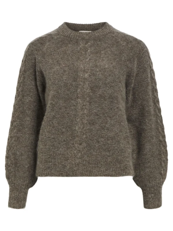 Dame OBJECT STRIKKET PULLOVER
