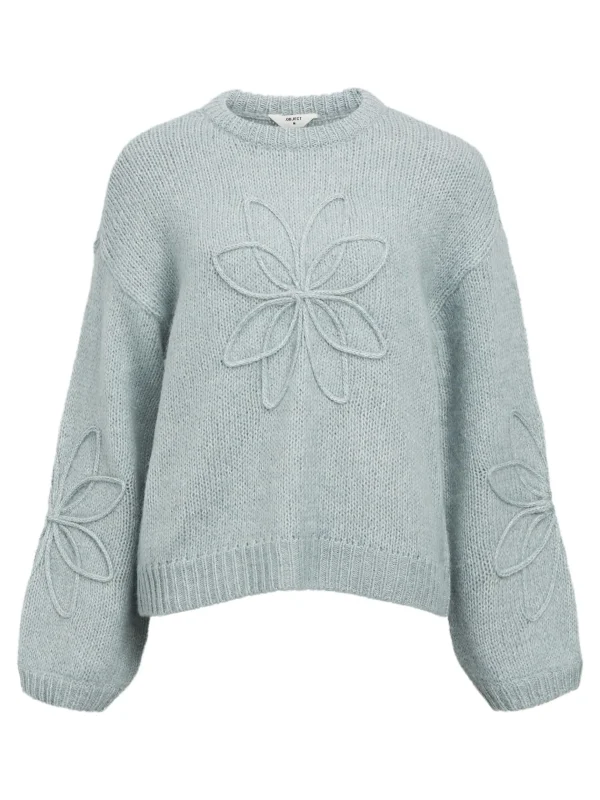 Dame OBJECT STRIKKET PULLOVER