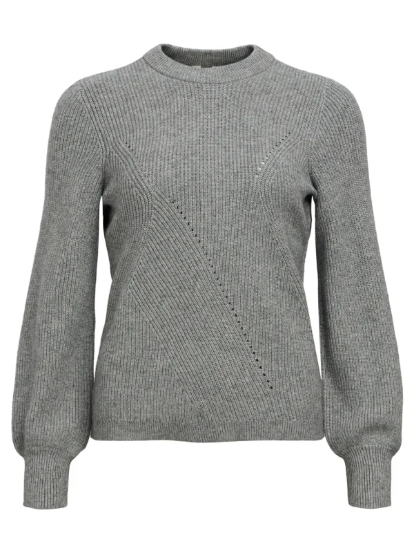 Dame OBJECT STRIKKET PULLOVER