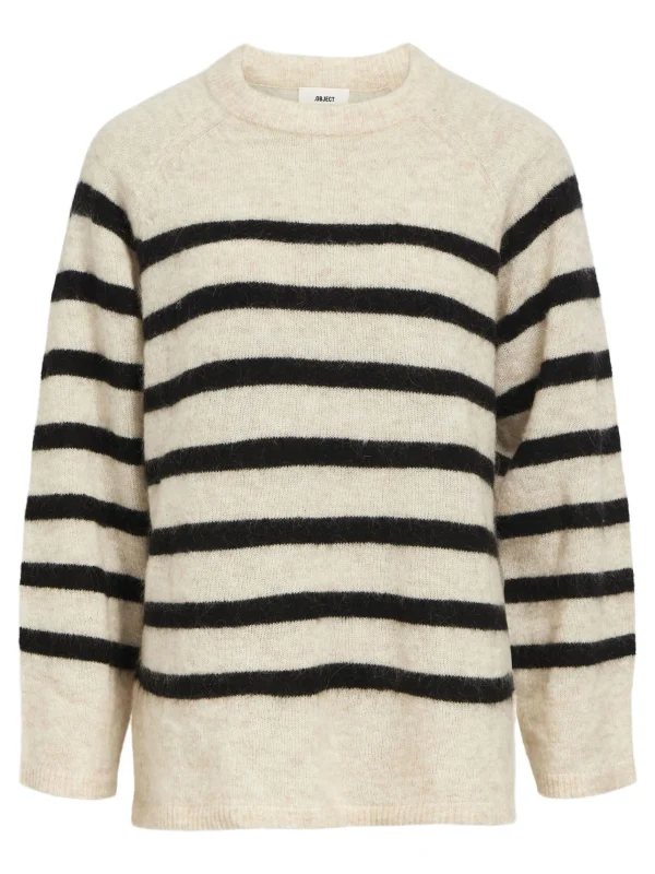 Dame OBJECT STRIKKET PULLOVER