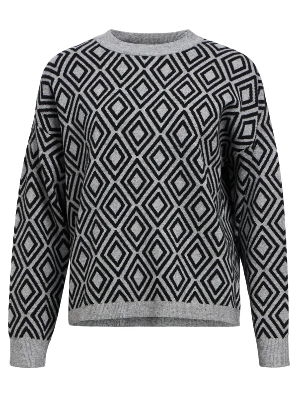Dame OBJECT STRIKKET PULLOVER